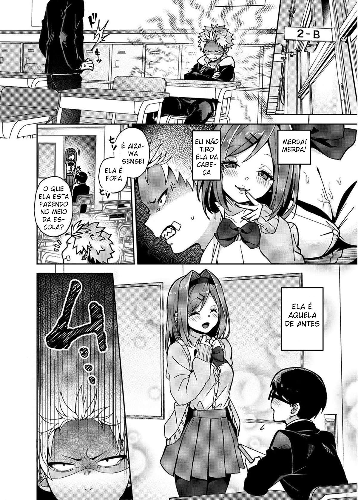 Um menino delinquente é provocado por uma lasciva Onee-san - Foto 6