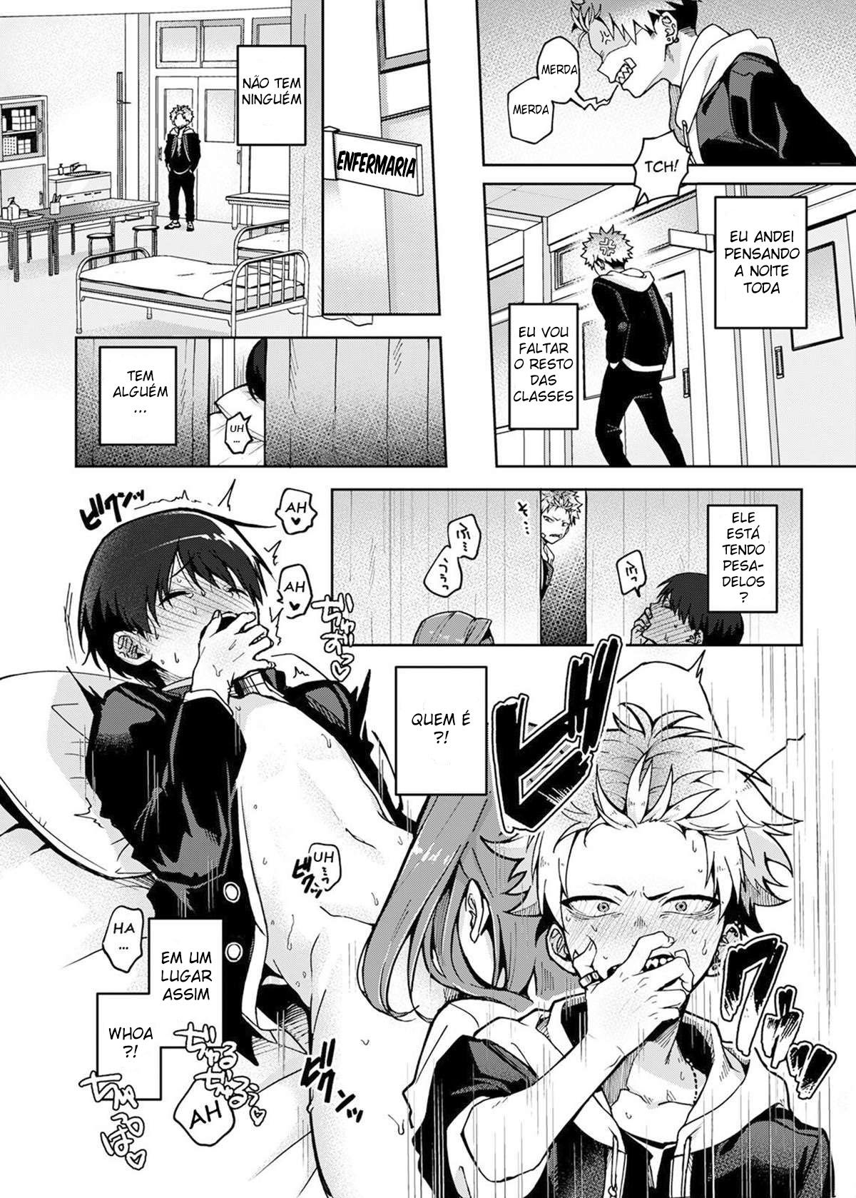 Um menino delinquente é provocado por uma lasciva Onee-san - Foto 8