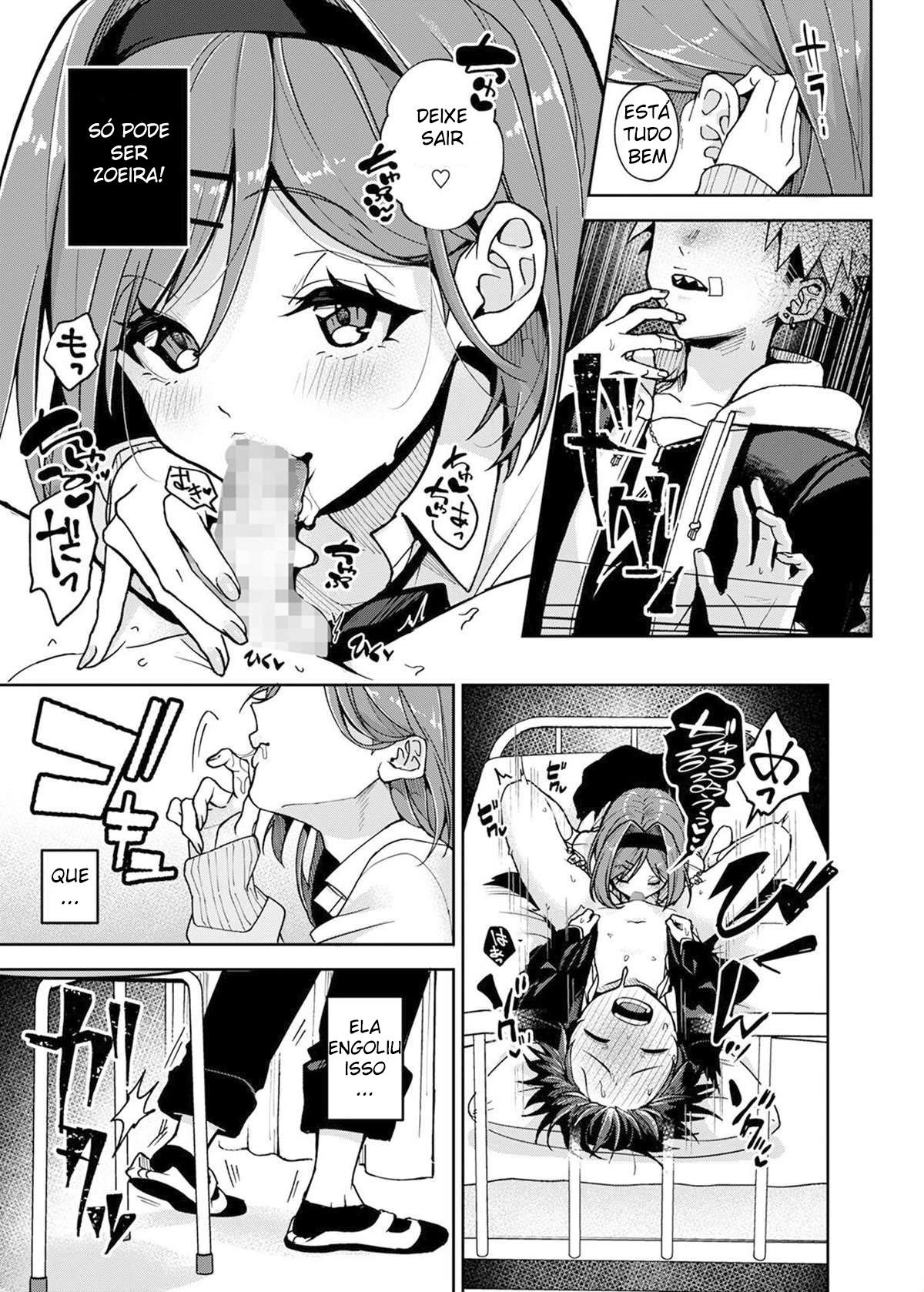 Um menino delinquente é provocado por uma lasciva Onee-san - Foto 9