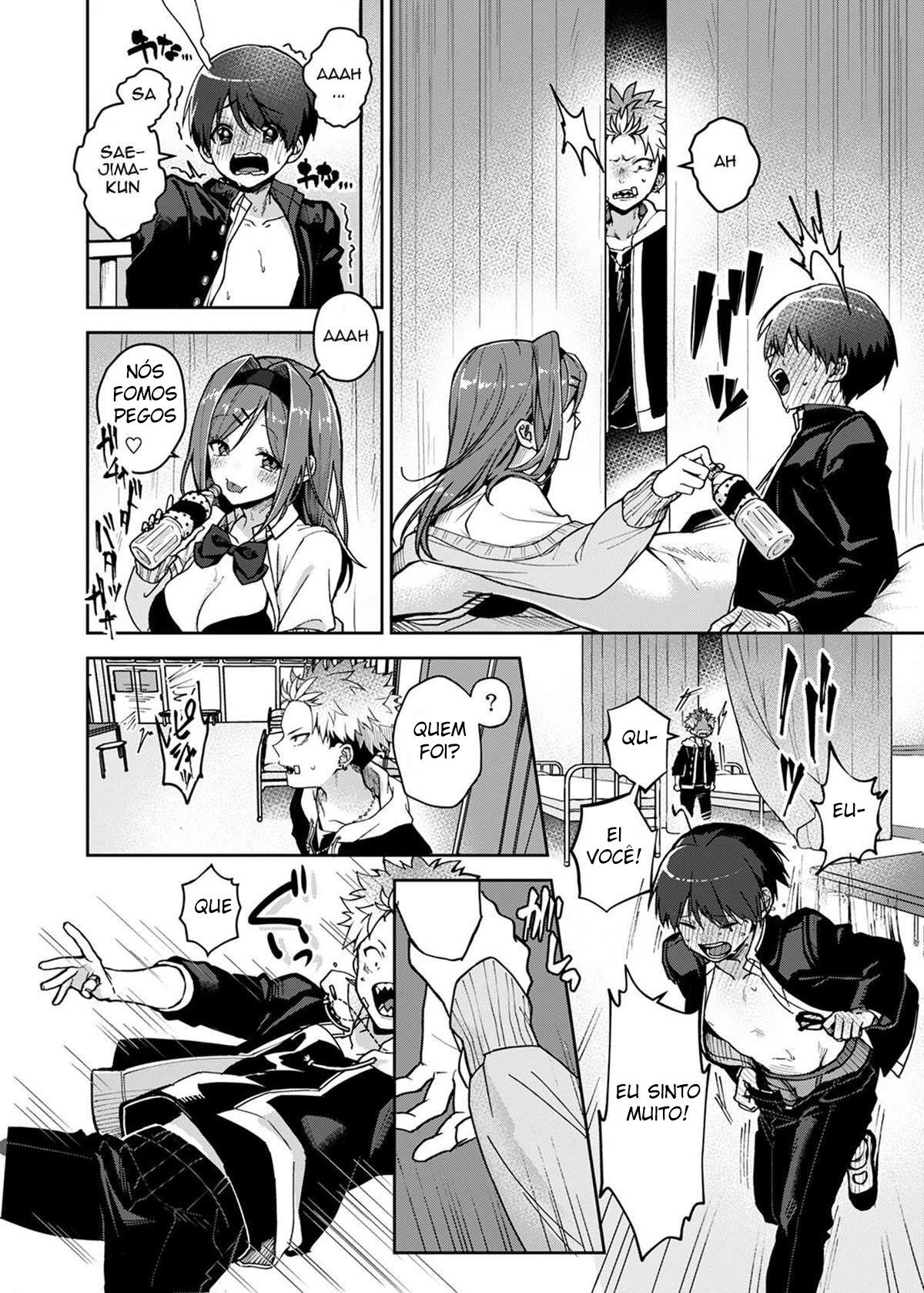 Um menino delinquente é provocado por uma lasciva Onee-san - Foto 10
