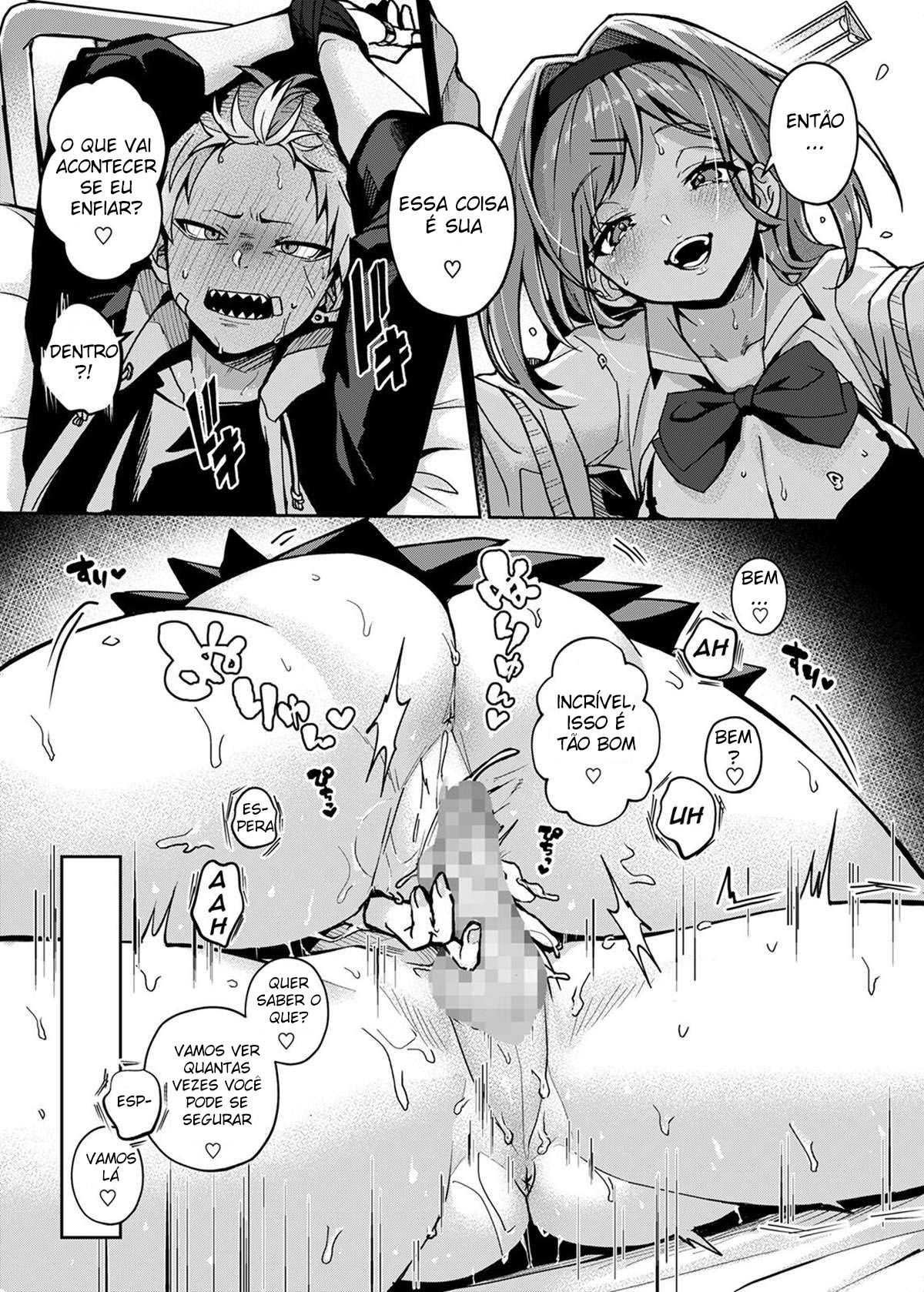 Um menino delinquente é provocado por uma lasciva Onee-san - Foto 23