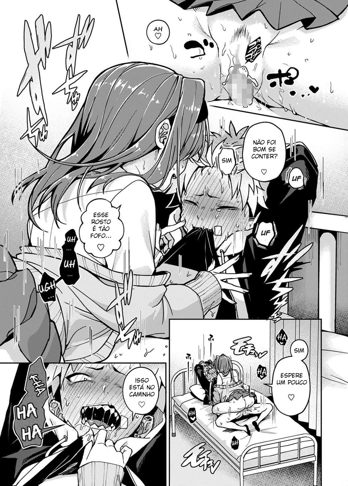 Um menino delinquente é provocado por uma lasciva Onee-san - Foto 27