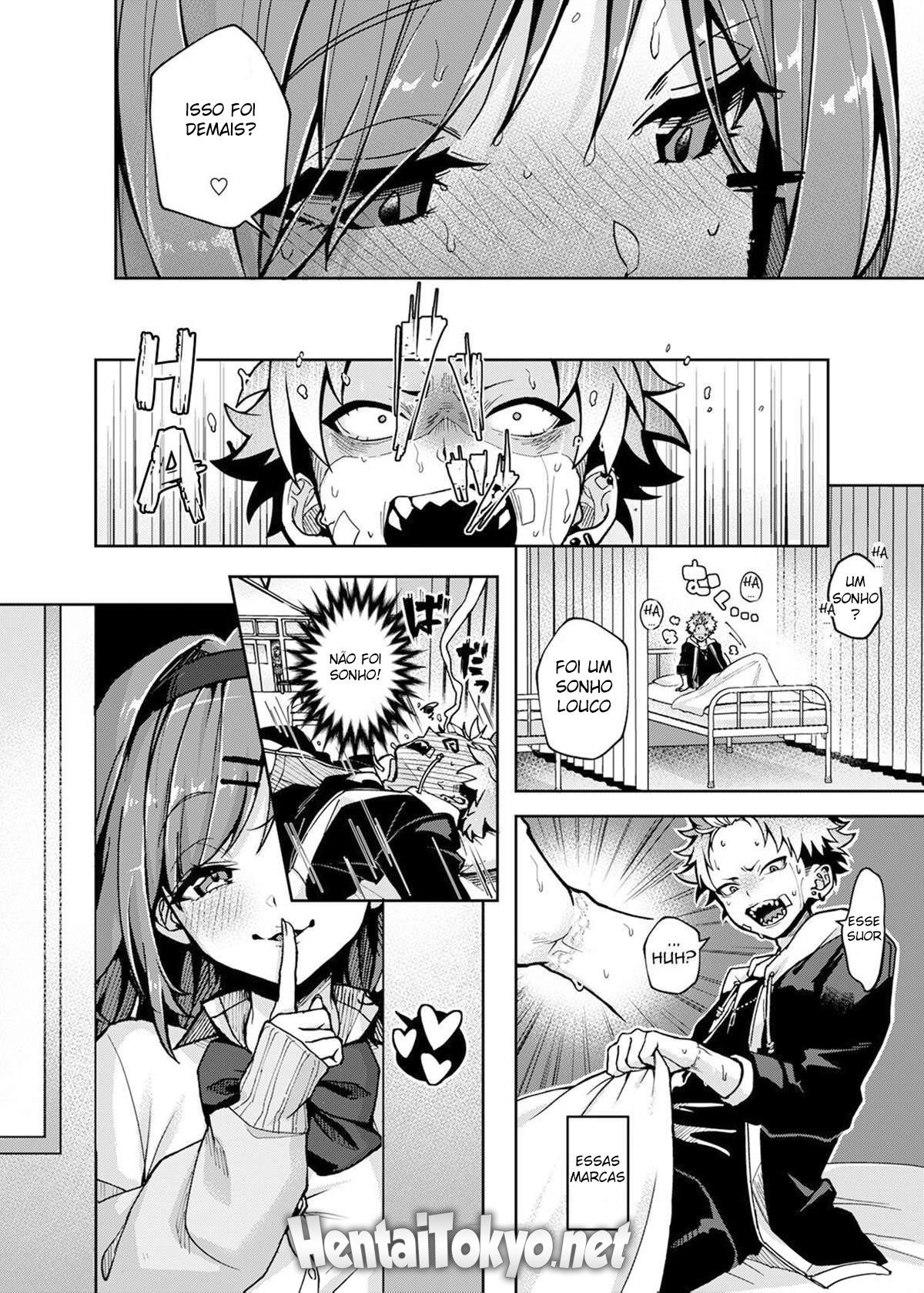 Um menino delinquente é provocado por uma lasciva Onee-san - Foto 30