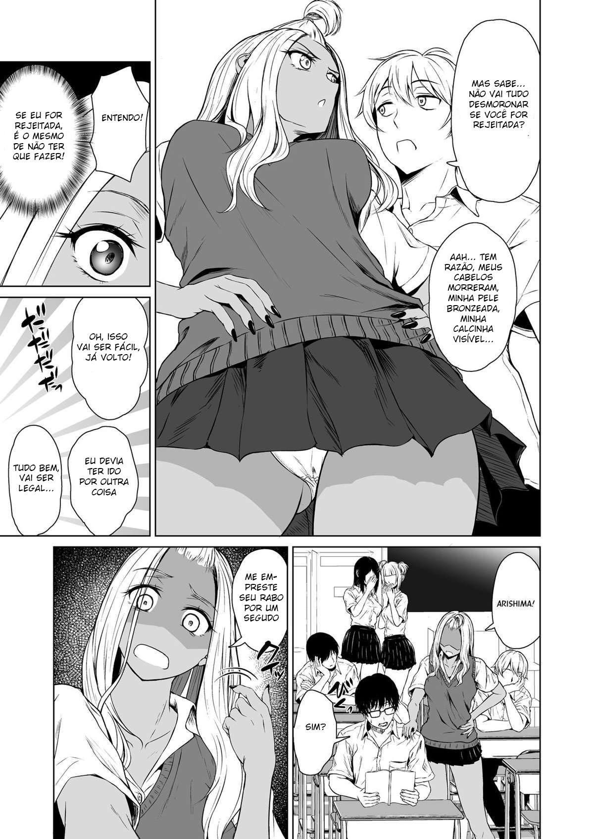 Uma Longa Relação de Uma Semana Entre uma Gyaru e um Garoto Introvertido - Foto 7