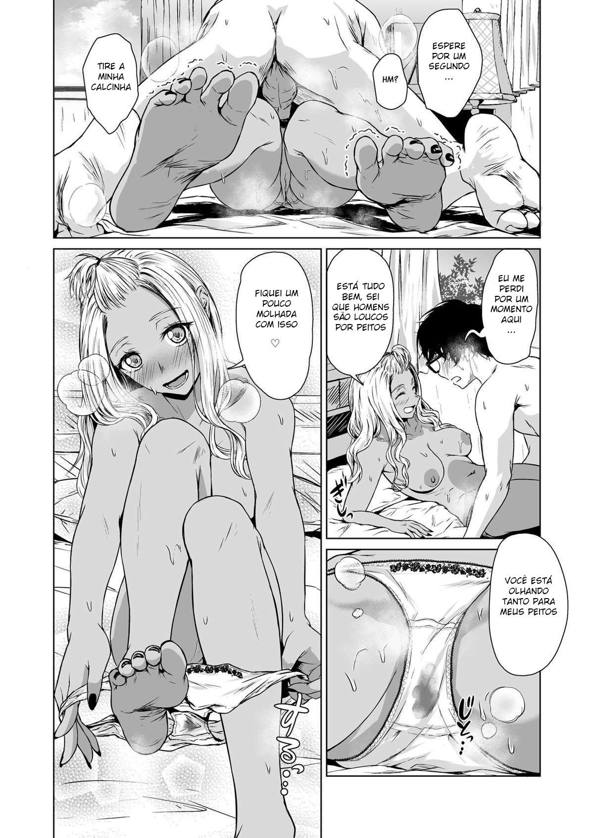 Uma Longa Relação de Uma Semana Entre uma Gyaru e um Garoto Introvertido - Foto 38