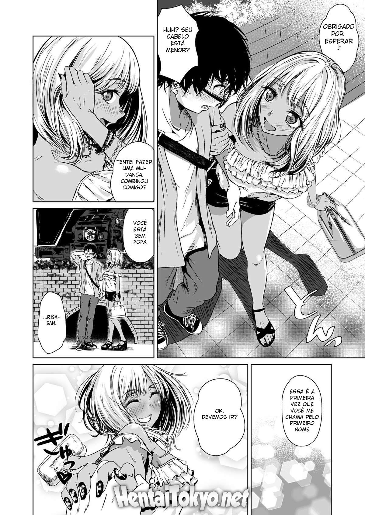 Uma Longa Relação de Uma Semana Entre uma Gyaru e um Garoto Introvertido - Foto 52