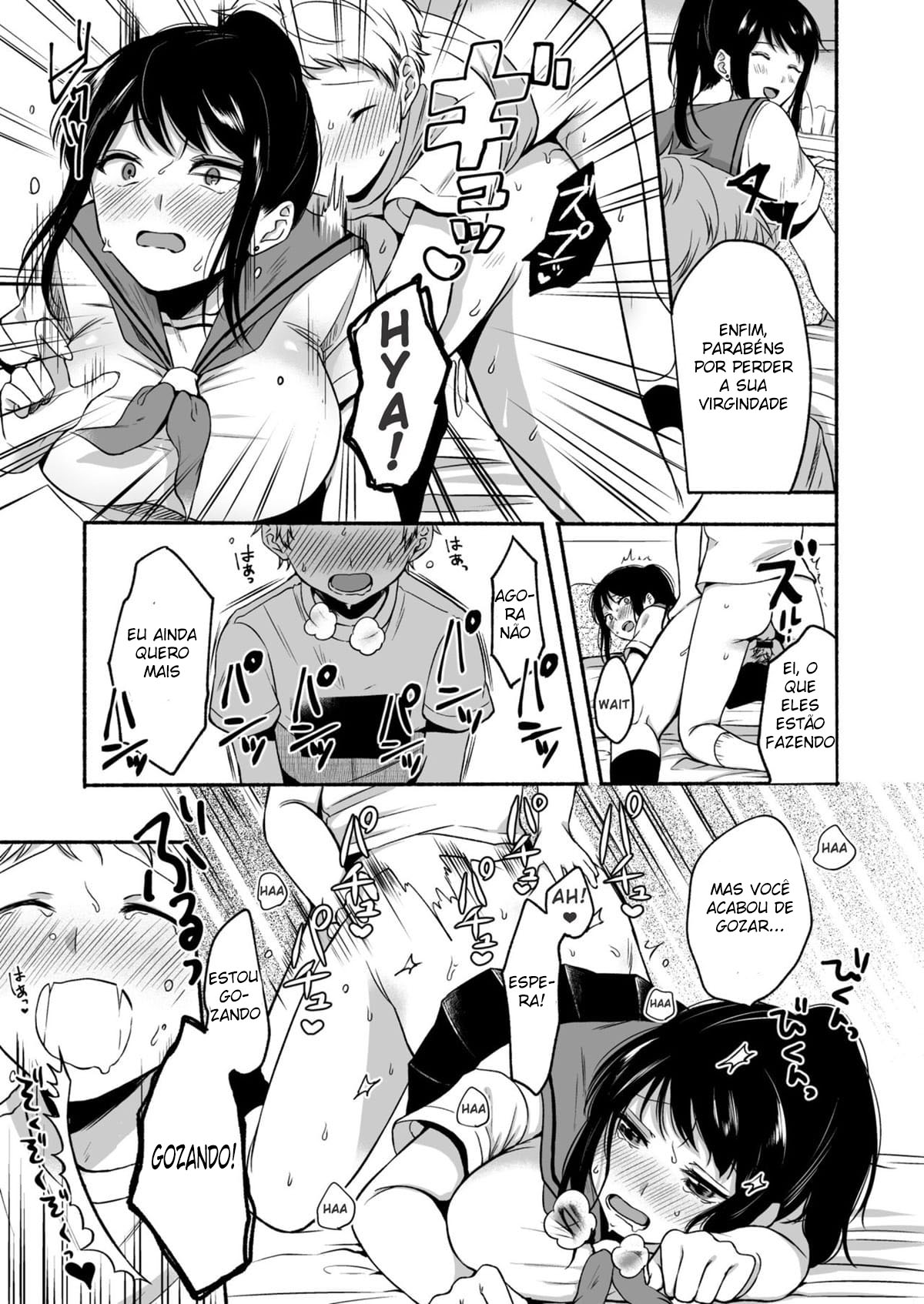 #Cerimônia de Iniciação Ao Amor Com a Garota da Conta Secreta ~ Orgasmo Com Squirting Diante do Movimento Vigoroso do Shota ~ - Foto 25