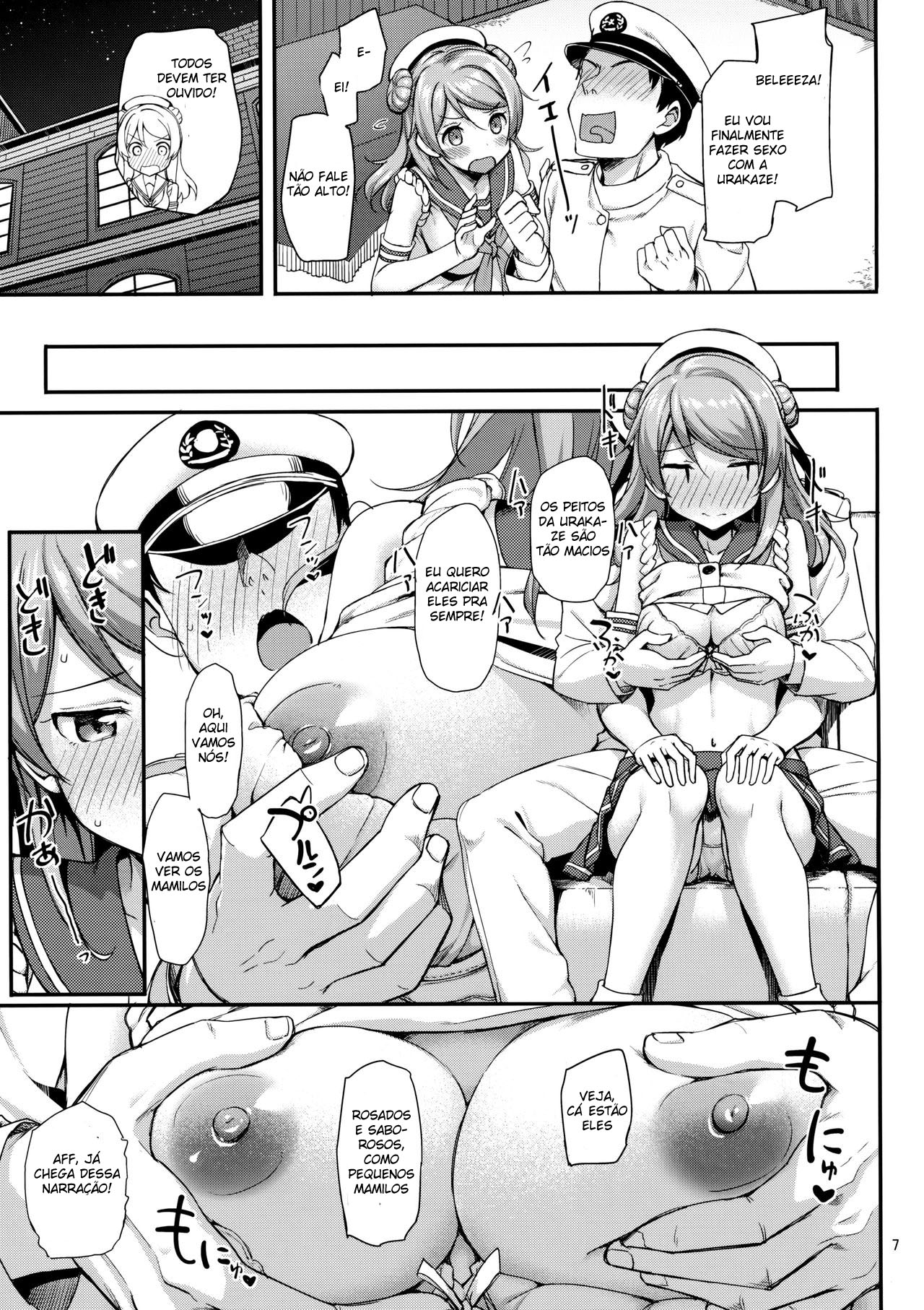 Urakaze Fica Satisfeita Mesmo com um Almirante Tarado! - Foto 9