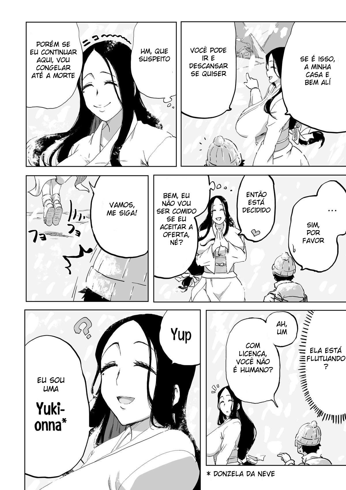 Yuki-Onna é uma lenda de um Espírito da Neve - Foto 4