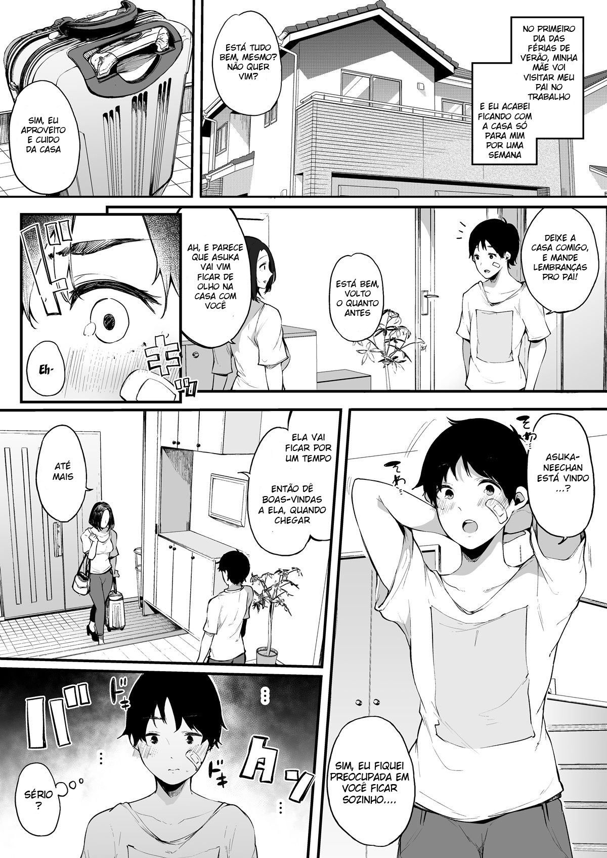 Passando as Férias de Verão com a Onee-chan - Foto 2