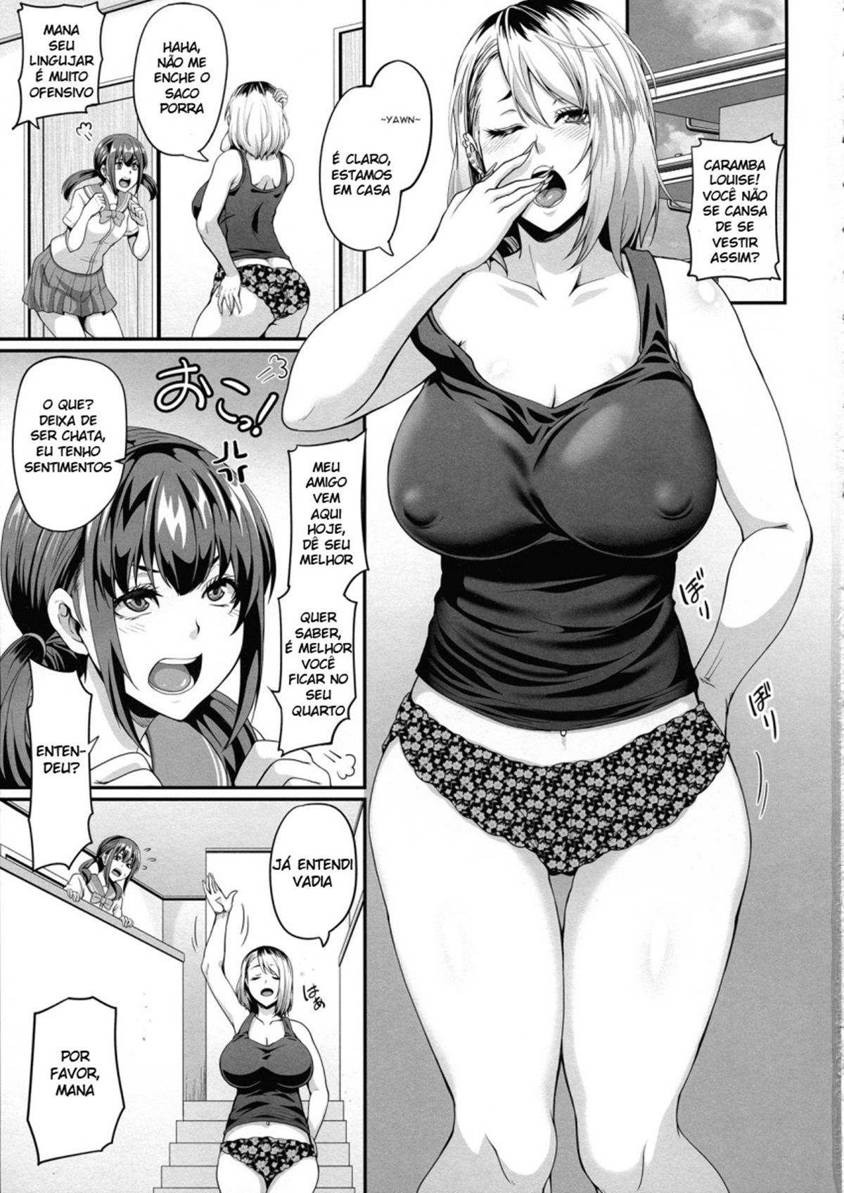 A Irmã Mais Velha Dela é uma Gyaru Vadia - Foto 2