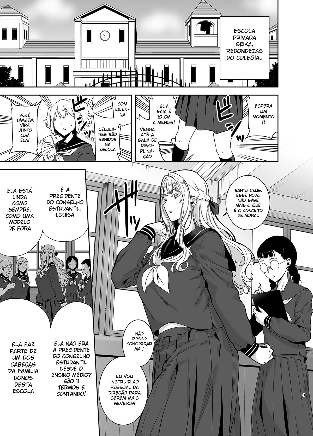 As Seika Girls e o Gigolo Sancionado pela Escola 4 - Foto 2