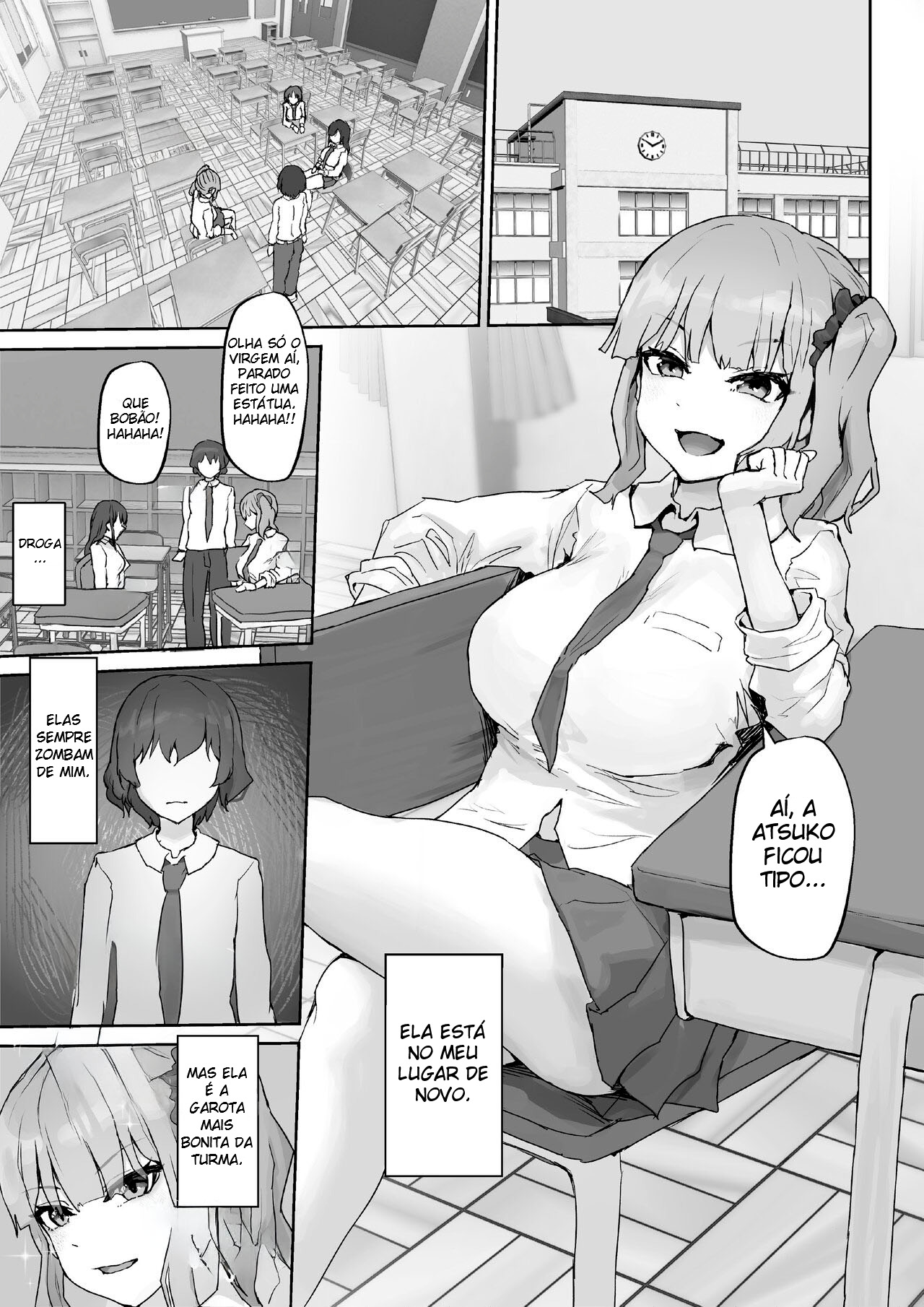 A Gyaru de Seios Fartos é Viciada em Pau Grande ~ Devorando o Introvertido Bem-Dotado ~ - Foto 2