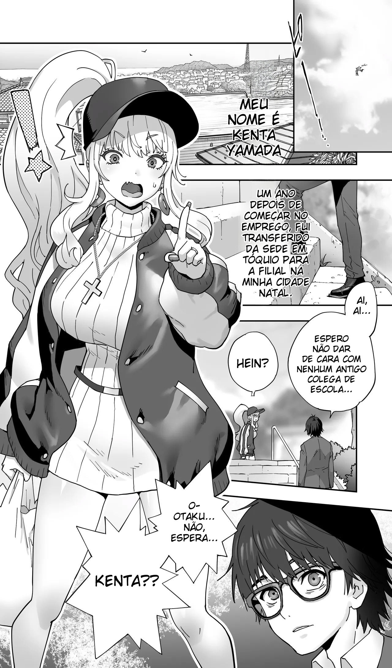 Uma Gyaru da Minha Terra Natal Que Estudou Comigo Agora Está Casada e Sendo Engravidada Sem Camisinha - Foto 3