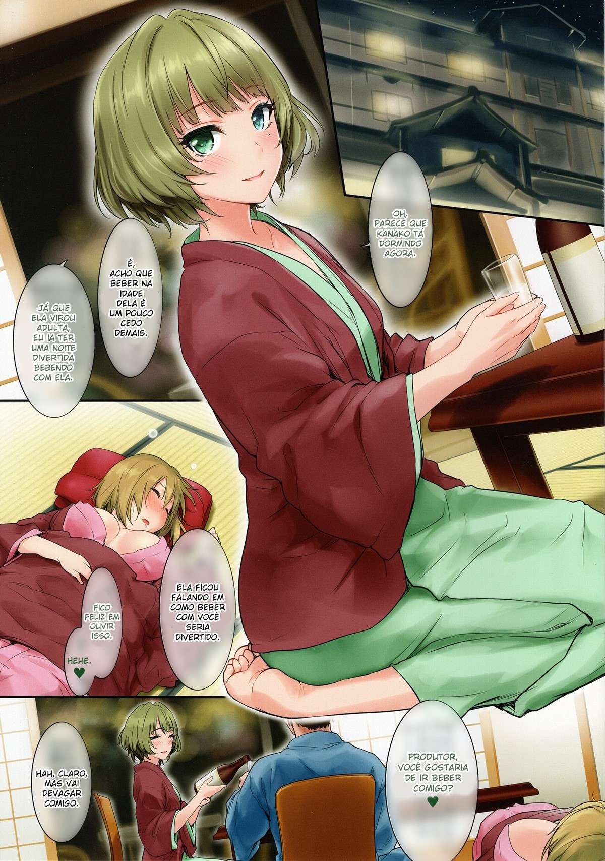 Sexo Casual em Fontes Termais da Kanako e Kaede - Foto 3