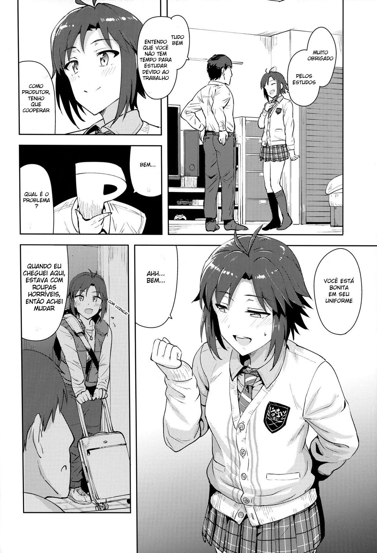 Makoto e um uniforme - Foto 3