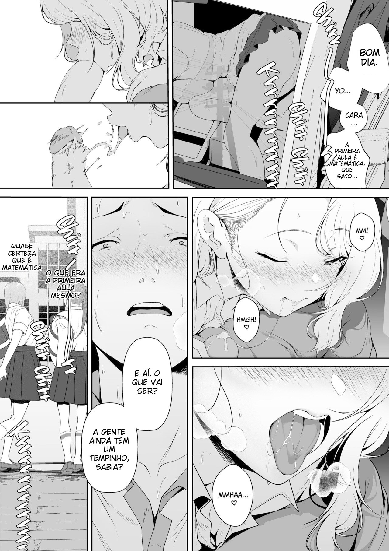 Mandando Ver Com Um Harém de Gyarus - Foto 4