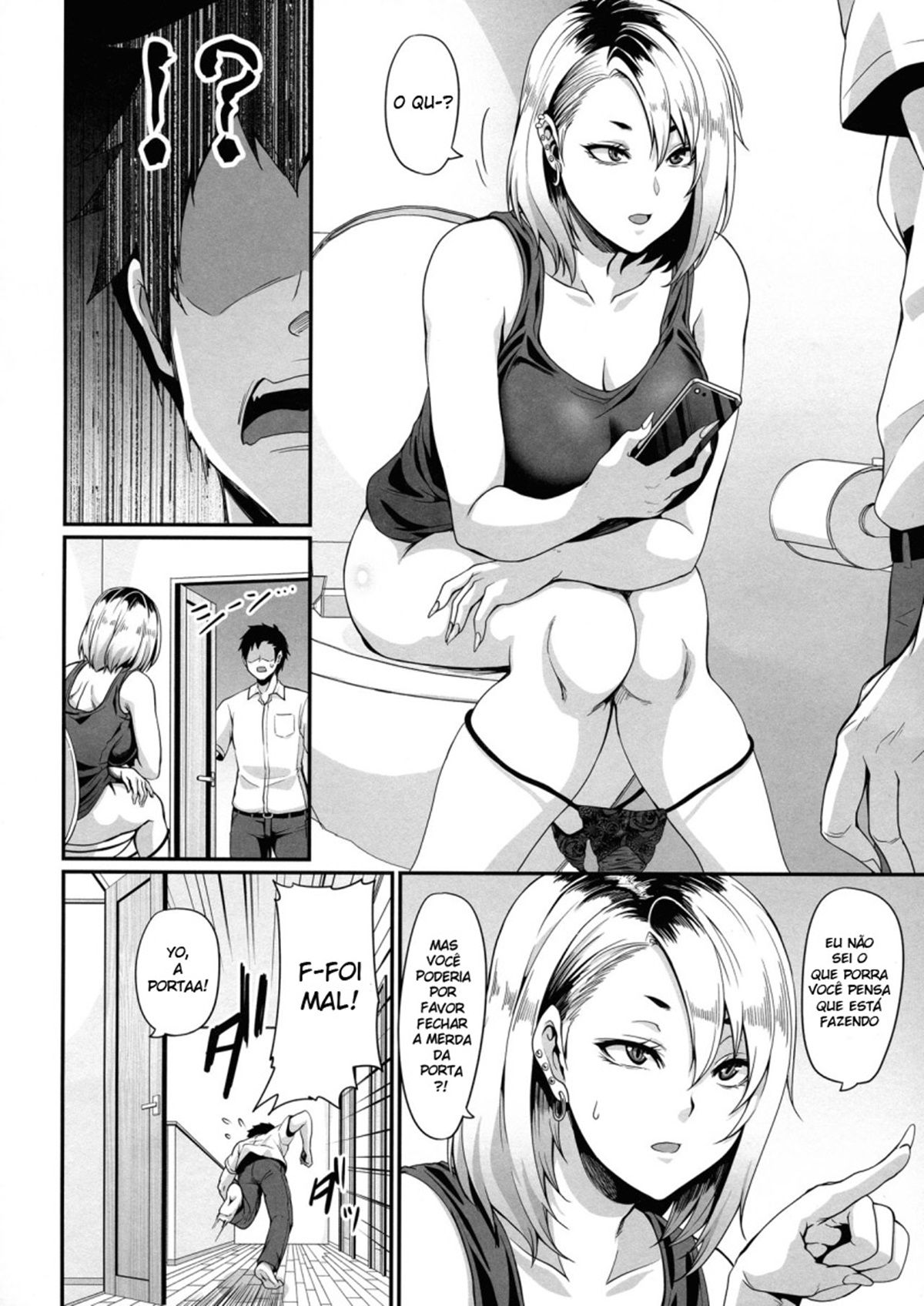 A Irmã Mais Velha Dela é uma Gyaru Vadia - Foto 4