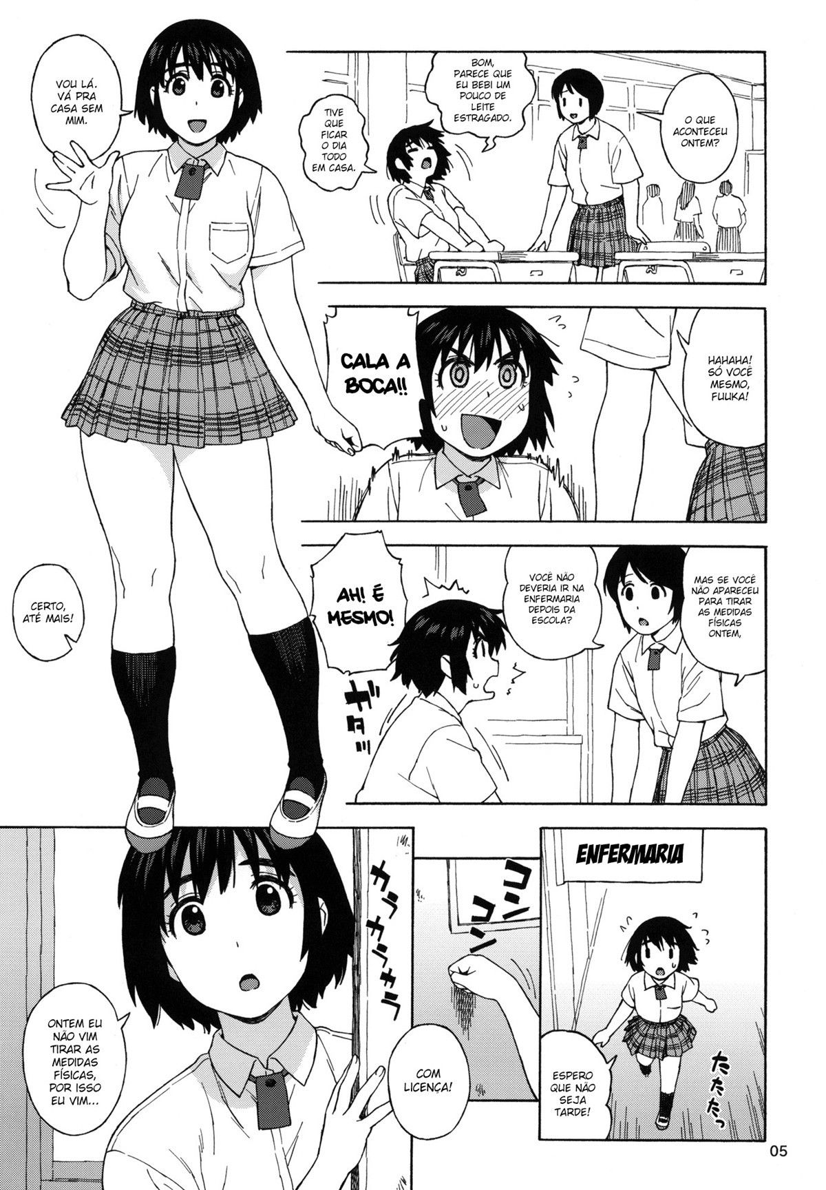 Fuuka e o Exame Físico Secreto - Foto 4