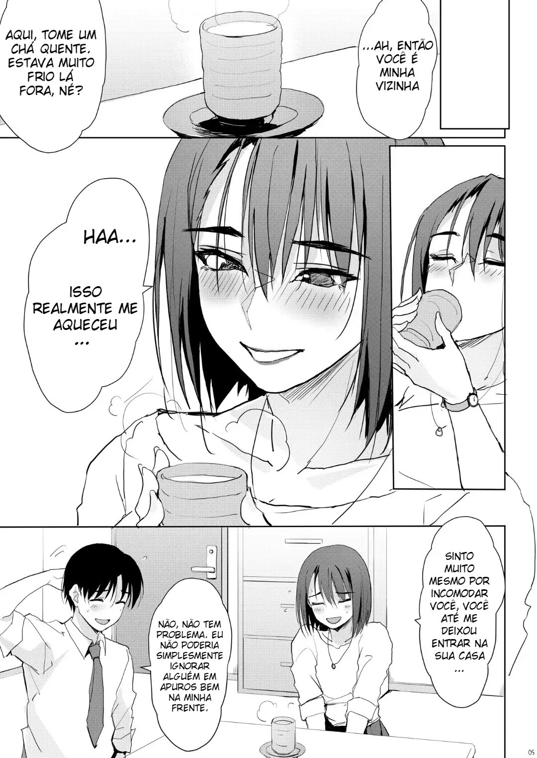 Minha Vizinha Minami-san, Que Fica Safadinha Com Apenas Uma Gota de Álcool - Foto 4