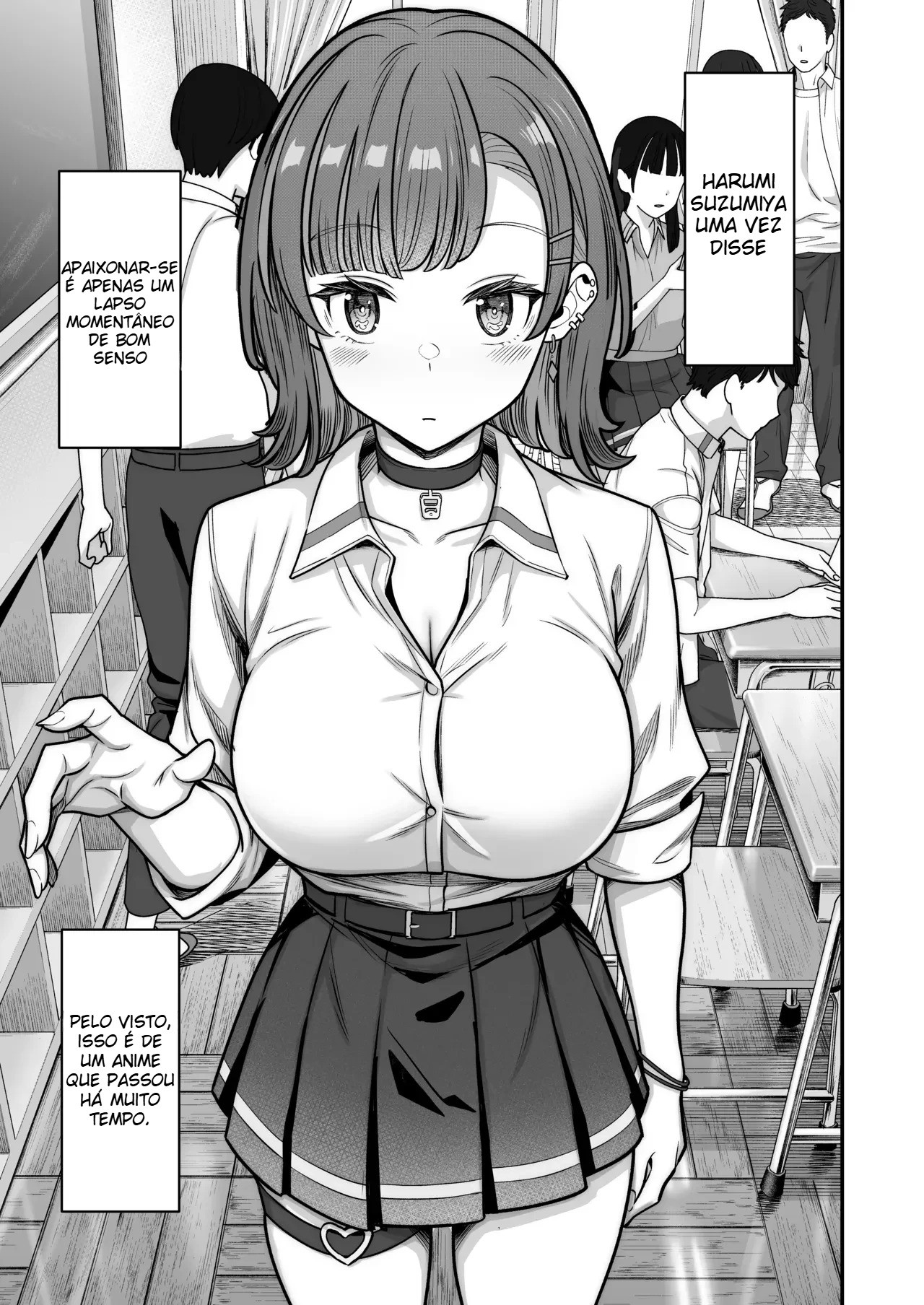 Um Romance Super Doce Com Uma Gyaru Inexpressiva - Foto 4