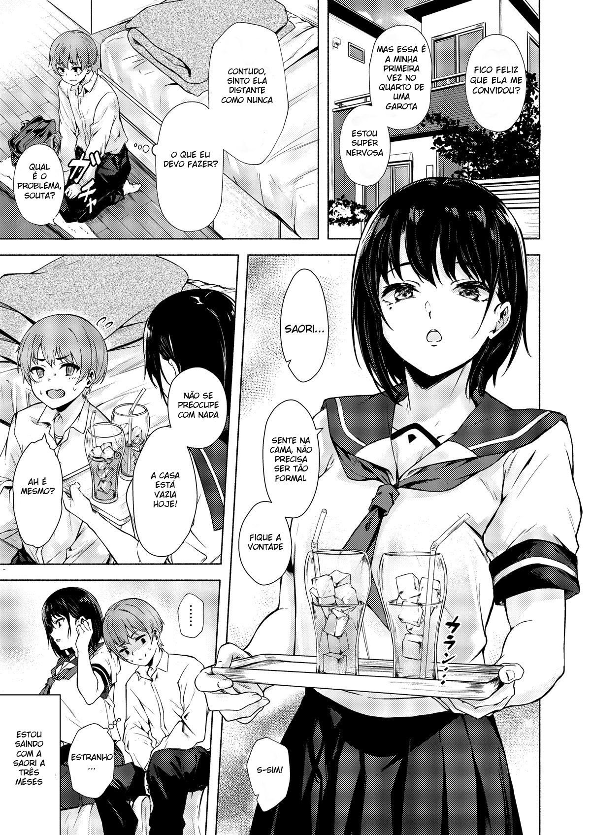 A Saori-chan é Desajeitadamente Erótica - Foto 4