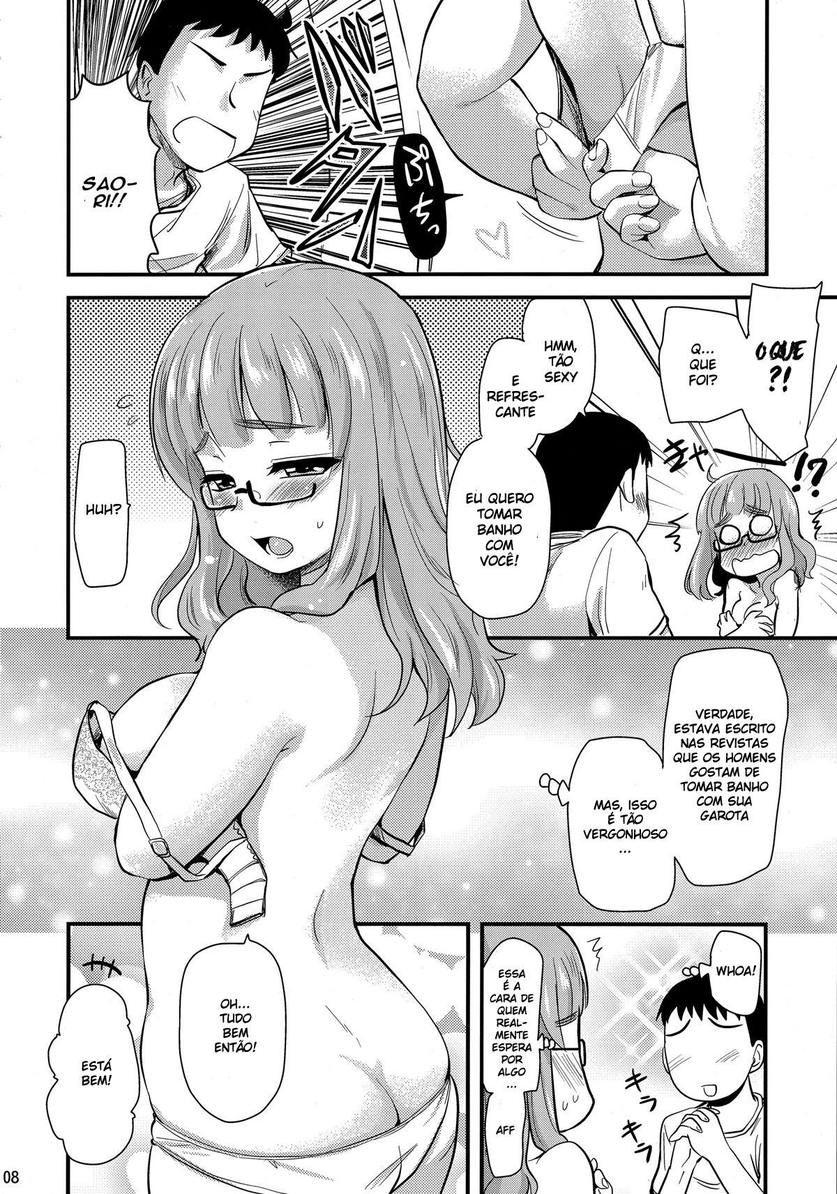 A História De Tomar Banho Com A Namorada, Saori Takebe - Foto 5