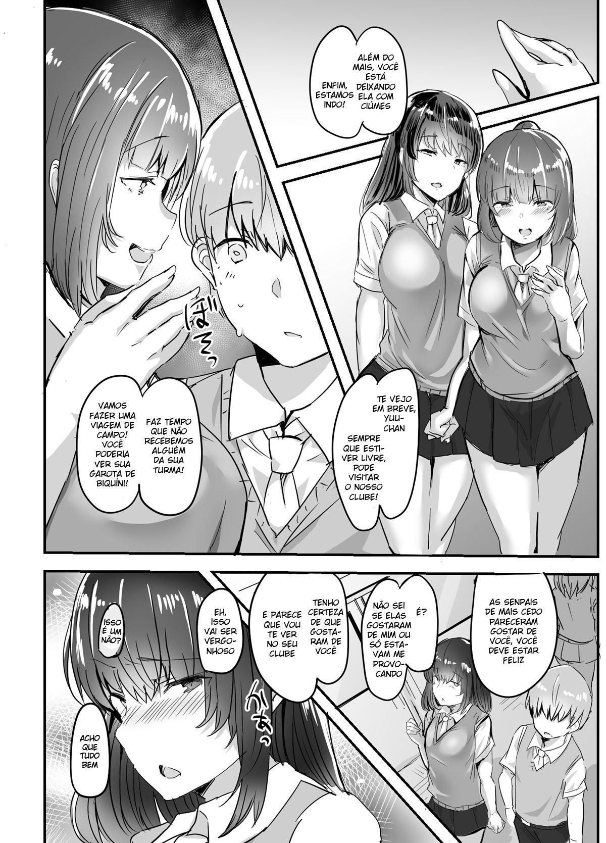 A Senpai do Clube da Minha Namorada Que é Bastante Provocadora - Foto 5
