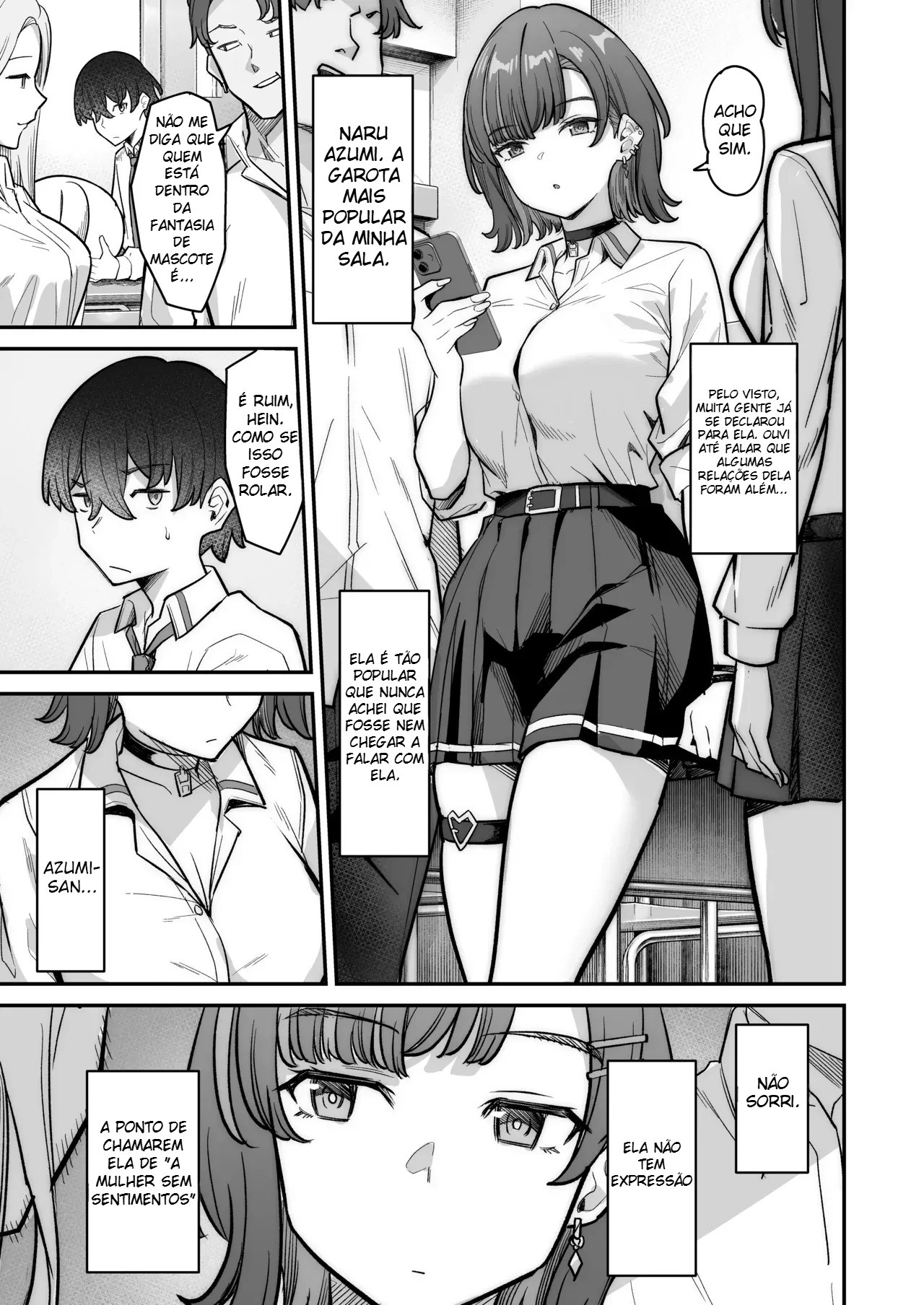 Um Romance Super Doce Com Uma Gyaru Inexpressiva - Foto 6