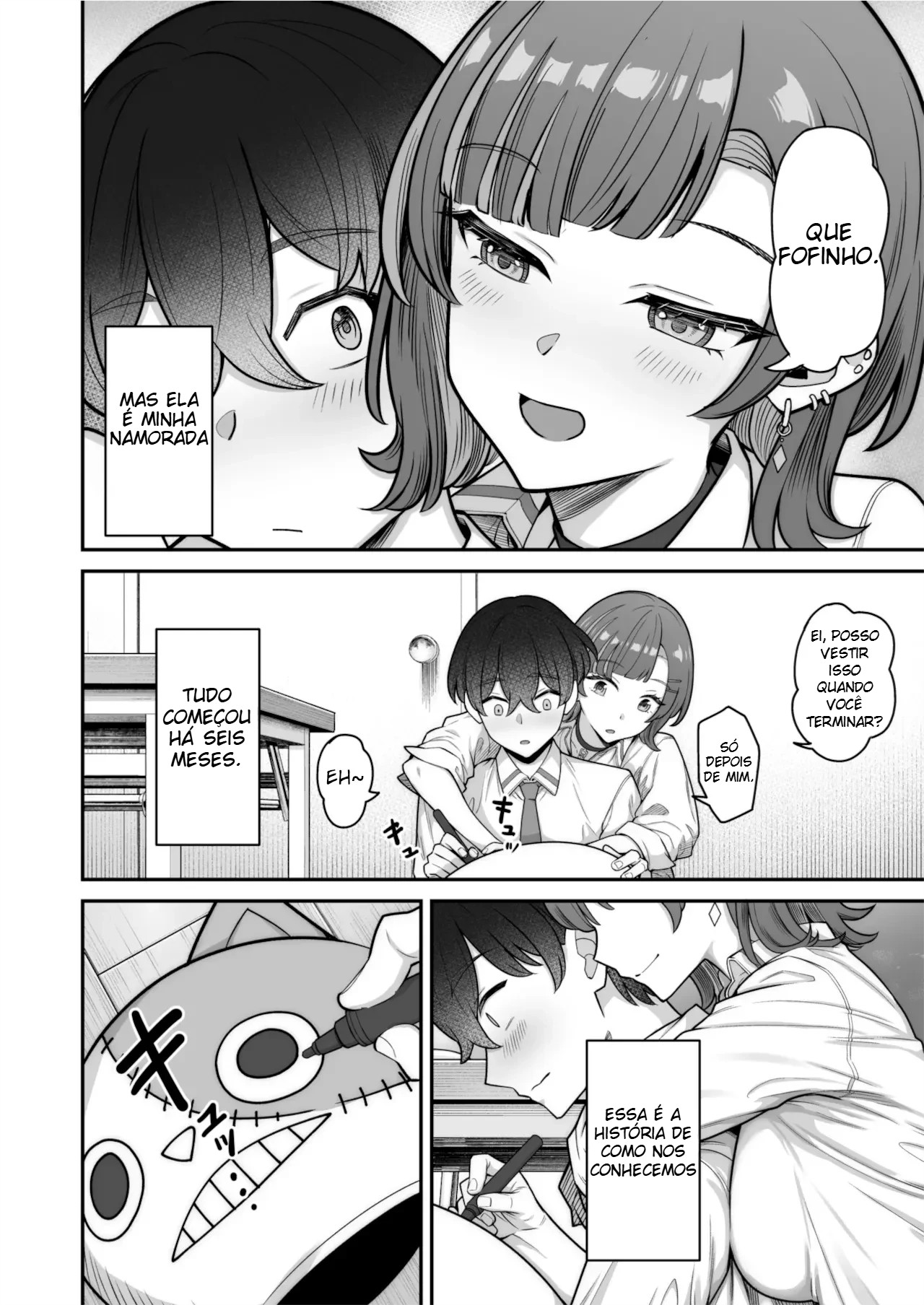 Um Romance Super Doce Com Uma Gyaru Inexpressiva - Foto 7