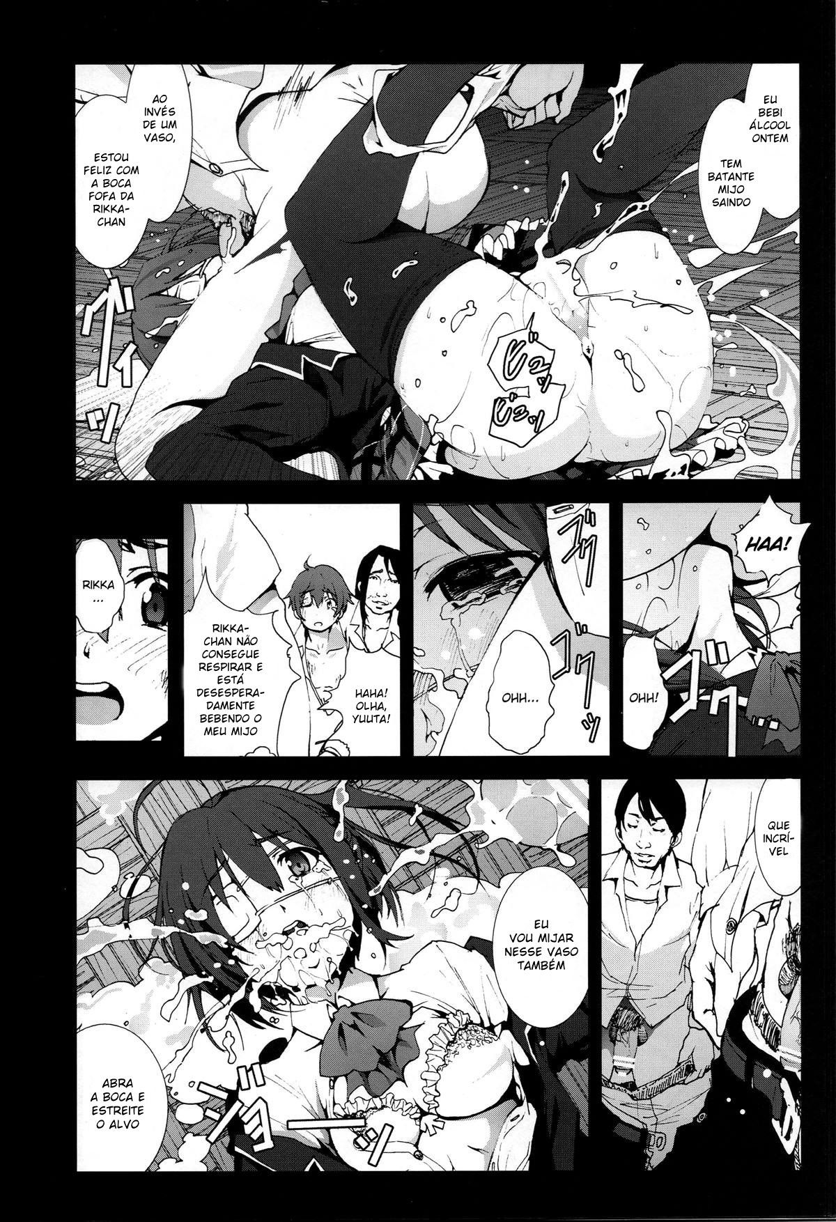 Quero Arrombar A Rikka Takanashi Até Ela Chorar E Gritar! - Foto 9