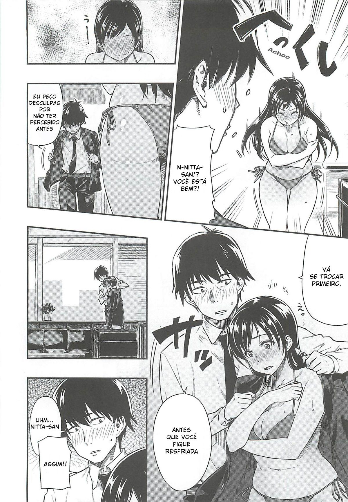 Por Favor Ganhe Mais Peso, Nitta-San - Foto 9
