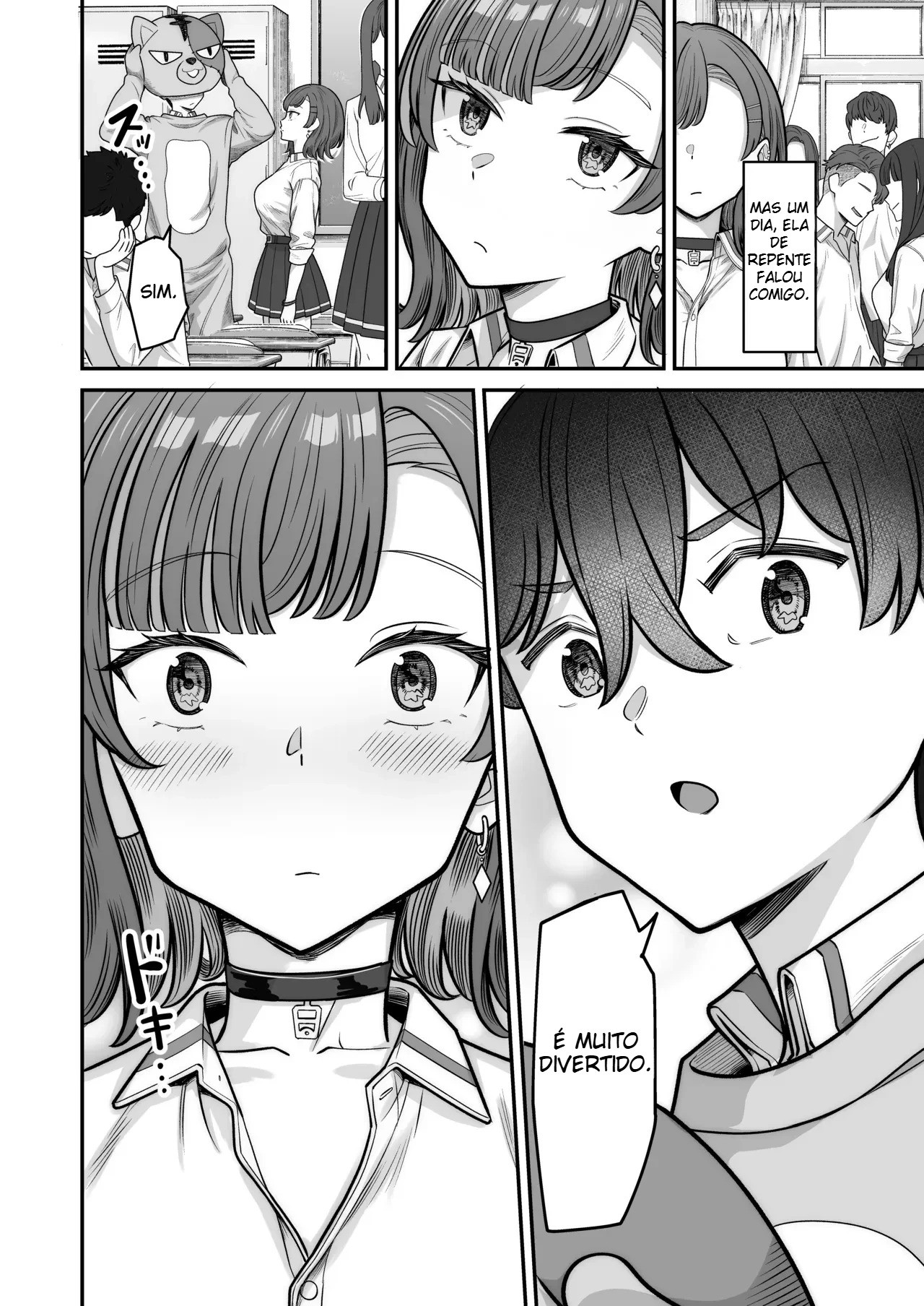 Um Romance Super Doce Com Uma Gyaru Inexpressiva - Foto 9