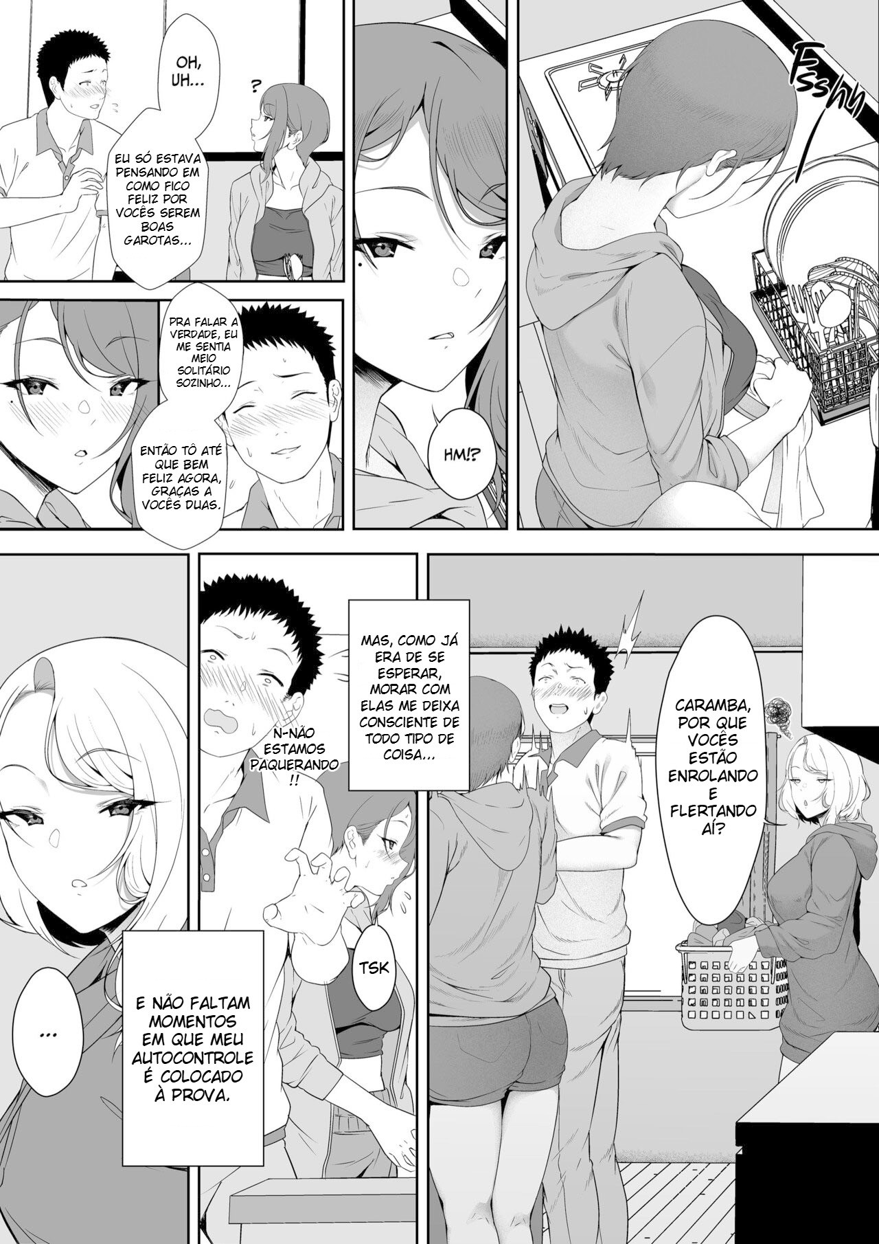 Mandando Ver Com Um Harém de Gyarus - Foto 13