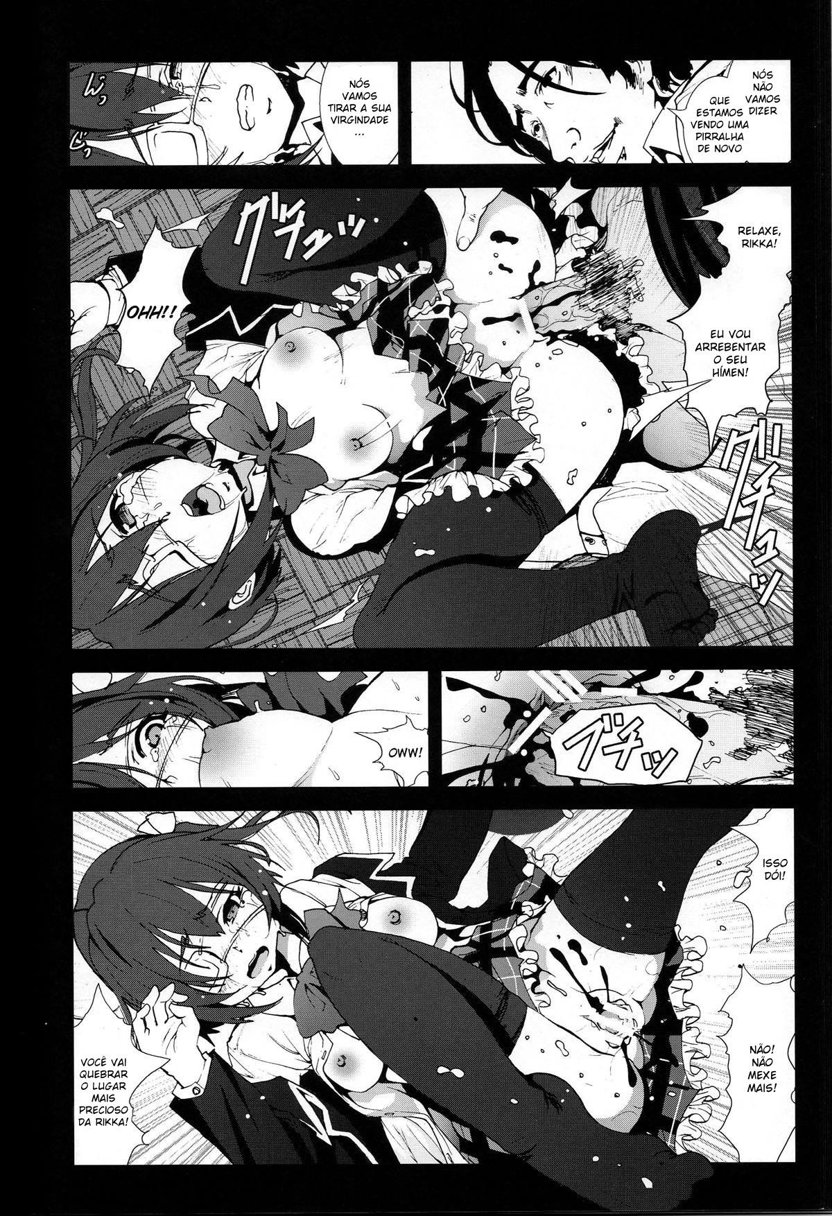 Quero Arrombar A Rikka Takanashi Até Ela Chorar E Gritar! - Foto 13