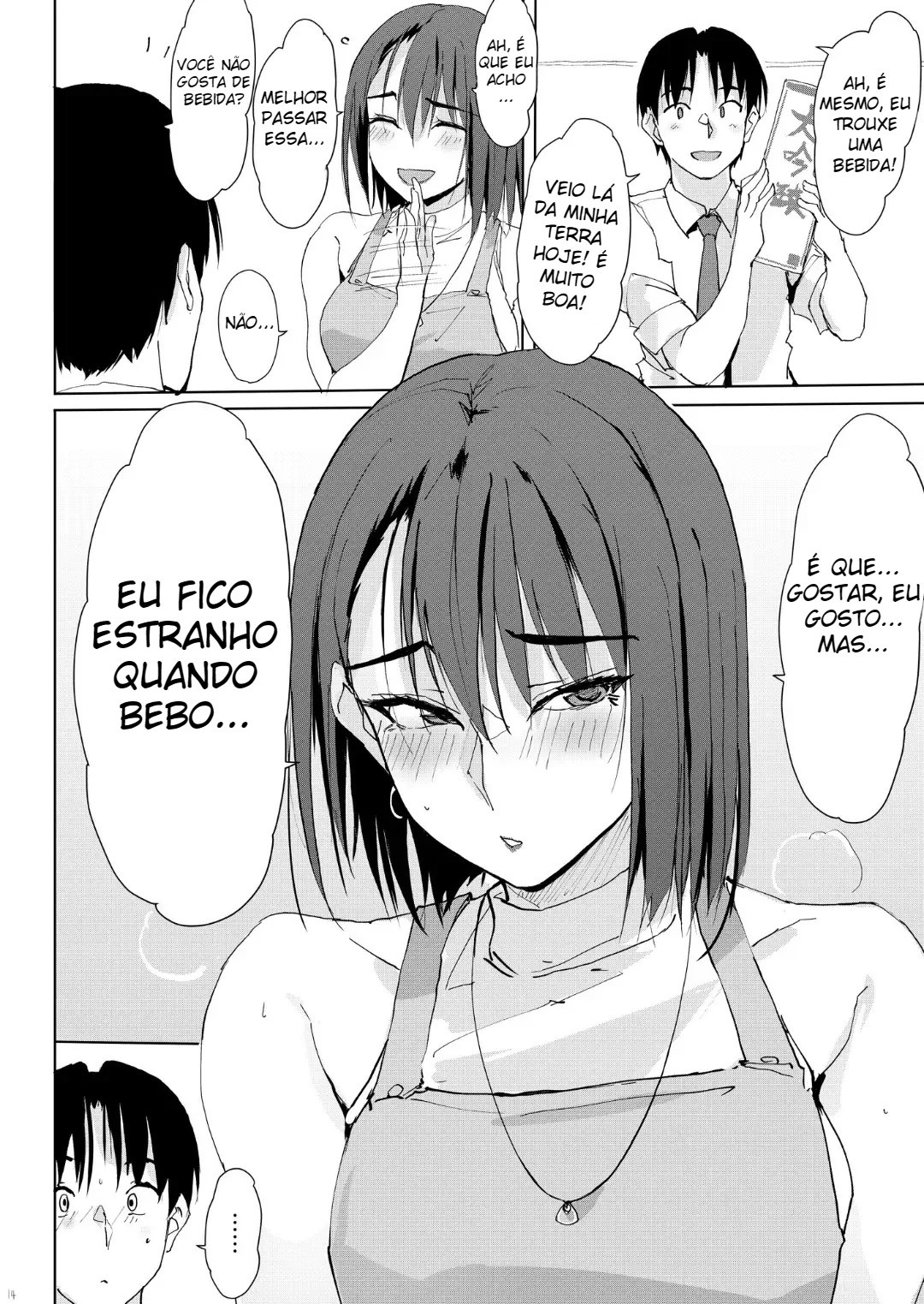 Minha Vizinha Minami-san, Que Fica Safadinha Com Apenas Uma Gota de Álcool - Foto 13