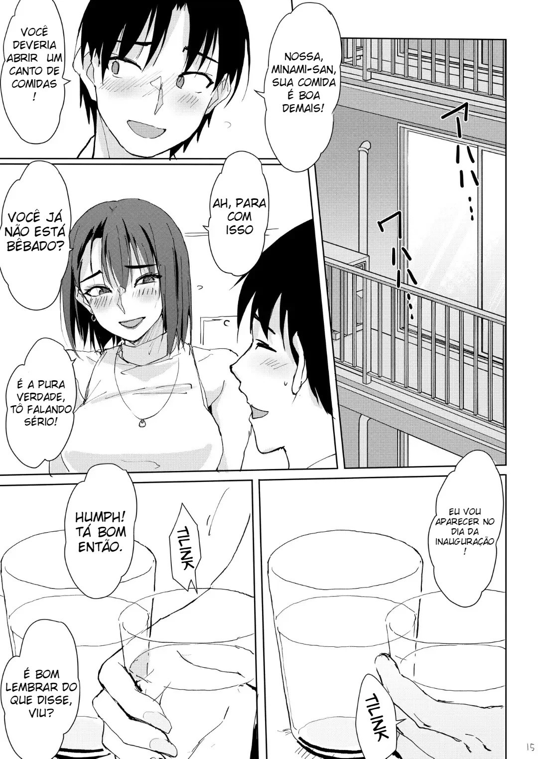 Minha Vizinha Minami-san, Que Fica Safadinha Com Apenas Uma Gota de Álcool - Foto 14