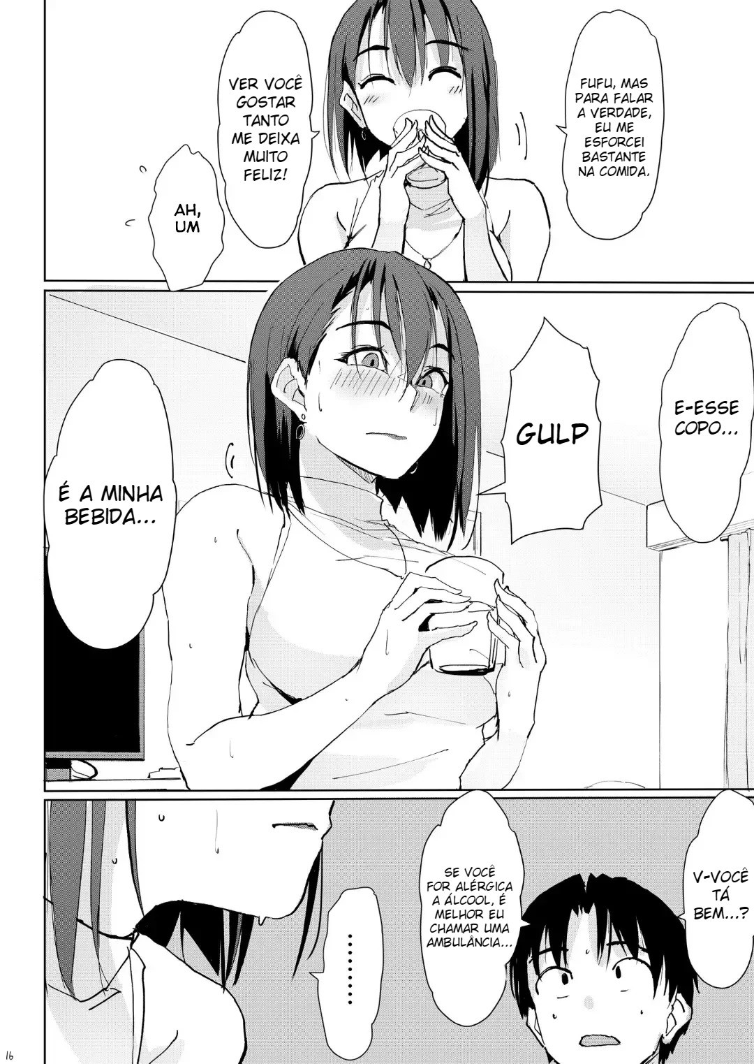 Minha Vizinha Minami-san, Que Fica Safadinha Com Apenas Uma Gota de Álcool - Foto 15