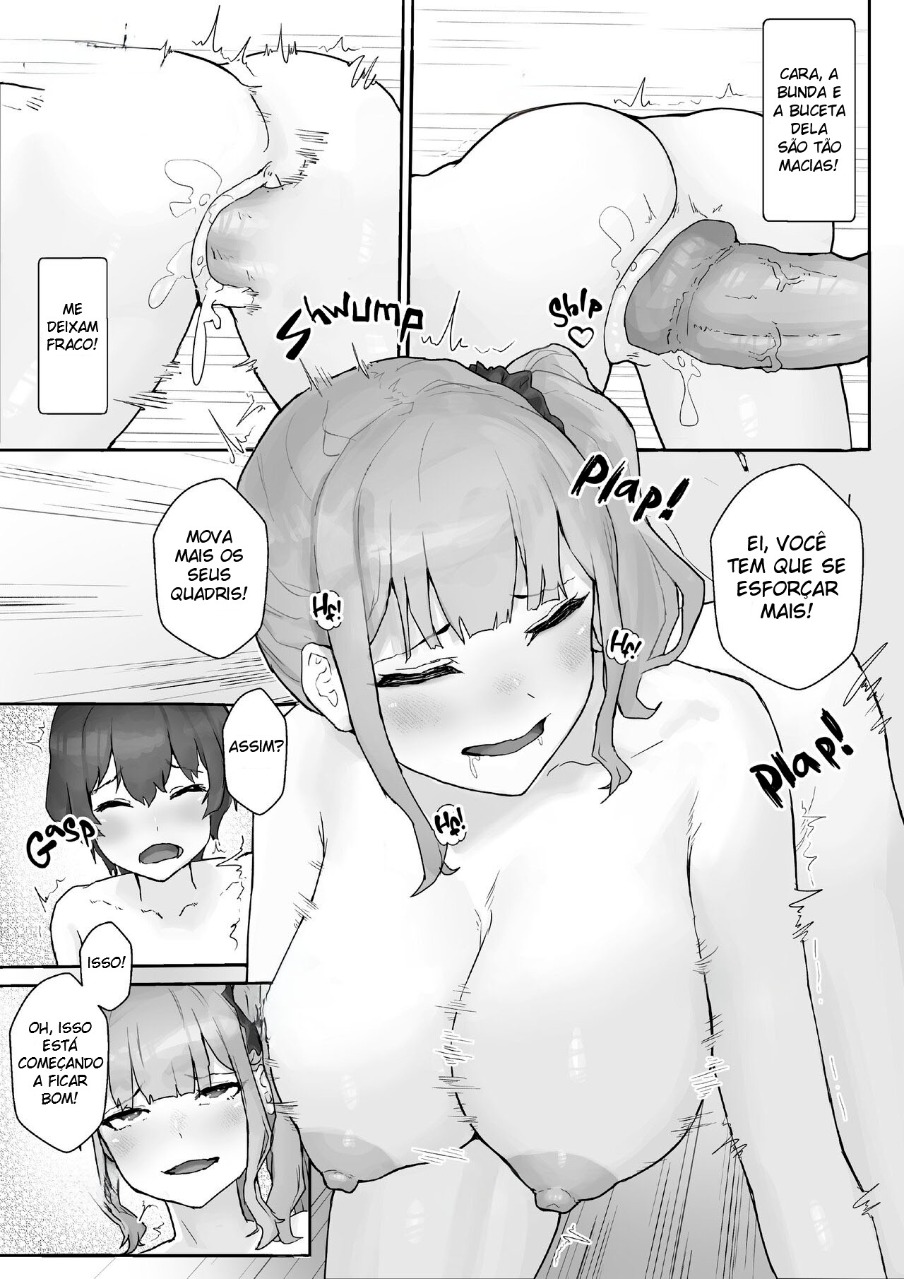 A Gyaru de Seios Fartos é Viciada em Pau Grande ~ Devorando o Introvertido Bem-Dotado ~ - Foto 16