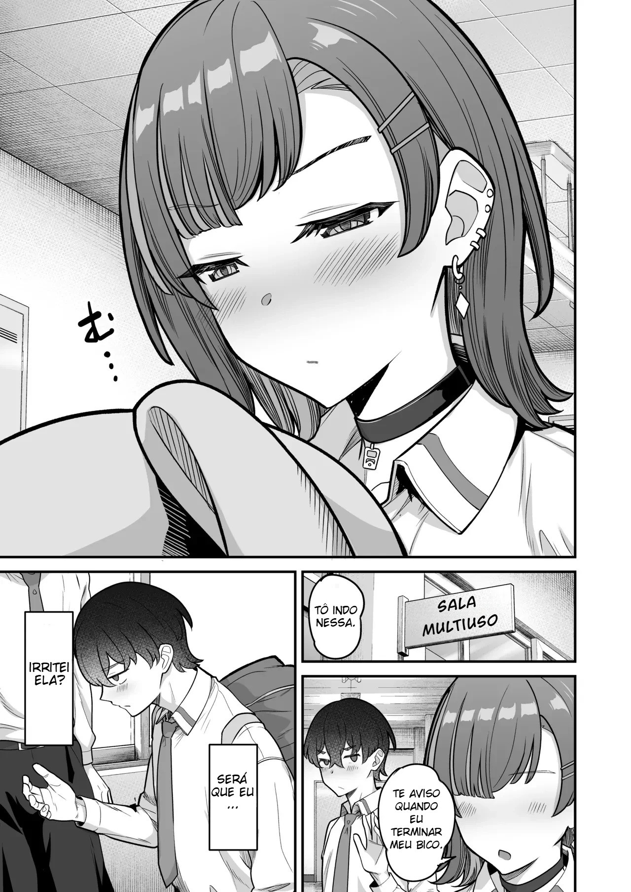 Um Romance Super Doce Com Uma Gyaru Inexpressiva - Foto 16