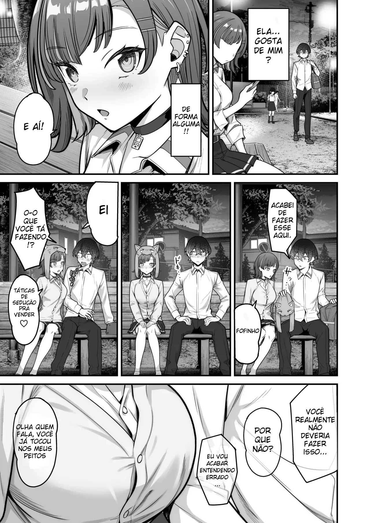 Um Romance Super Doce Com Uma Gyaru Inexpressiva - Foto 18