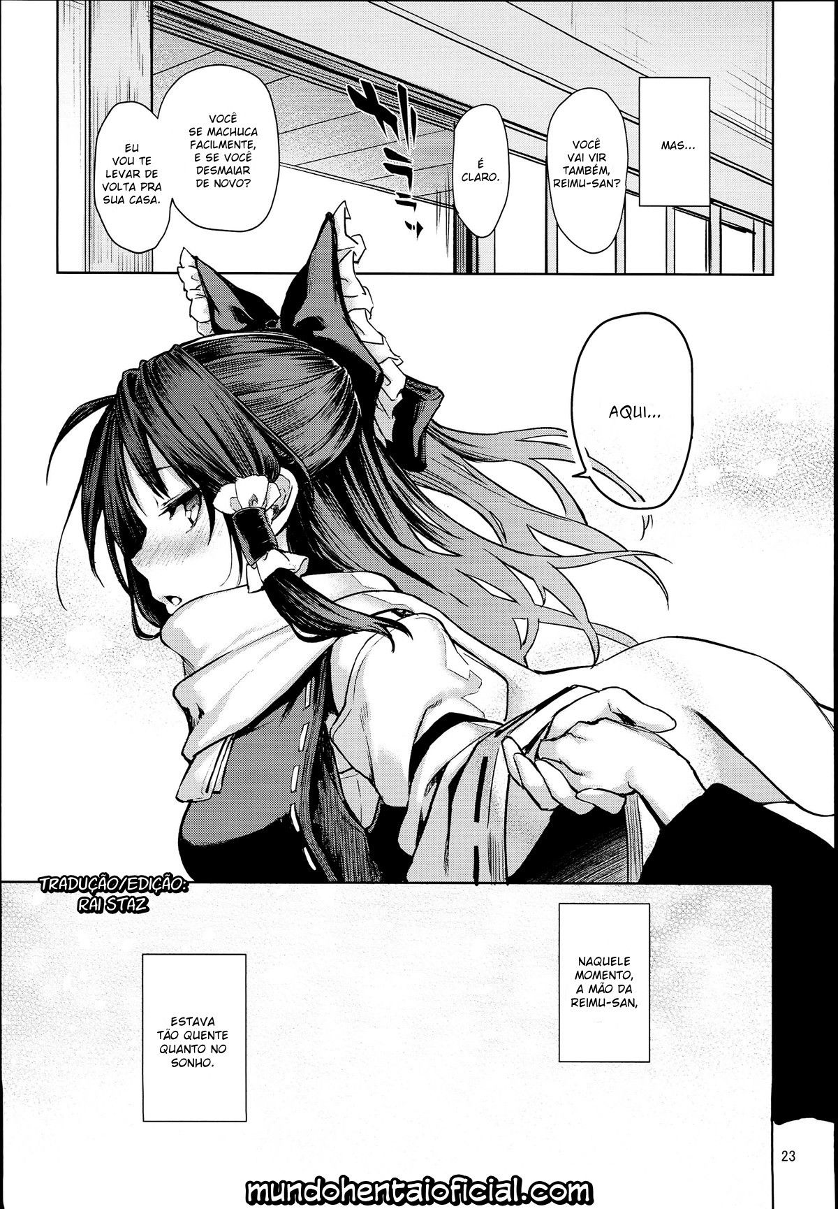A Senhora Reimu Expert Em Aquecer - Foto 20