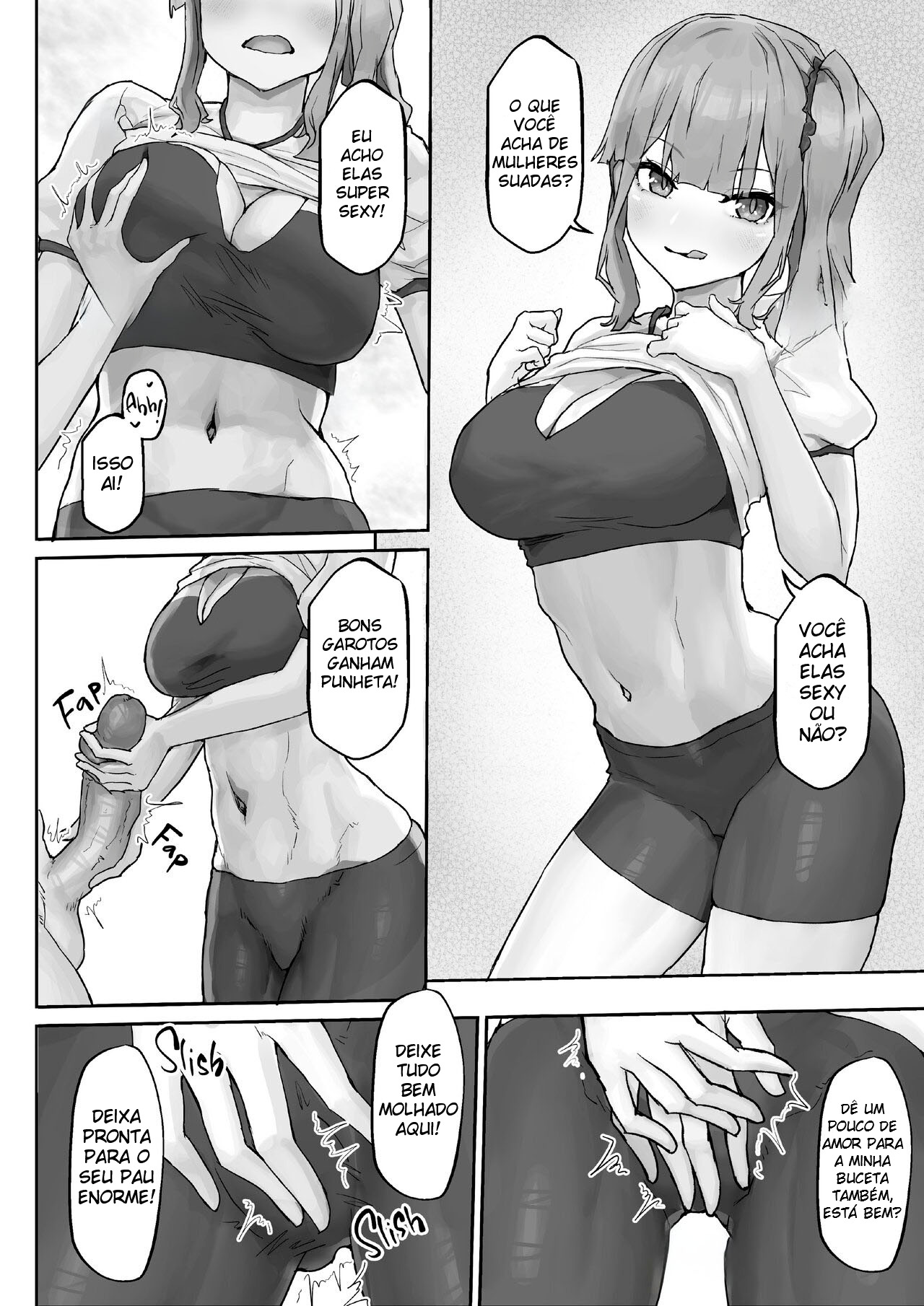 A Gyaru de Seios Fartos é Viciada em Pau Grande ~ Devorando o Introvertido Bem-Dotado ~ - Foto 21