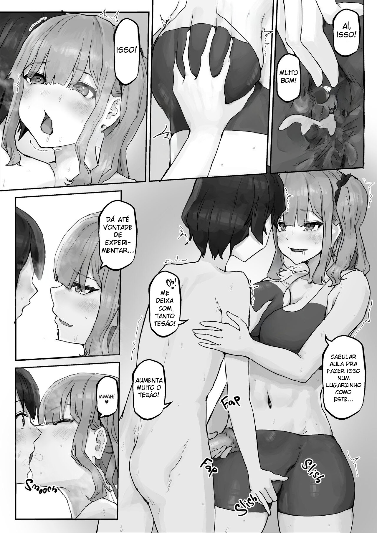 A Gyaru de Seios Fartos é Viciada em Pau Grande ~ Devorando o Introvertido Bem-Dotado ~ - Foto 22