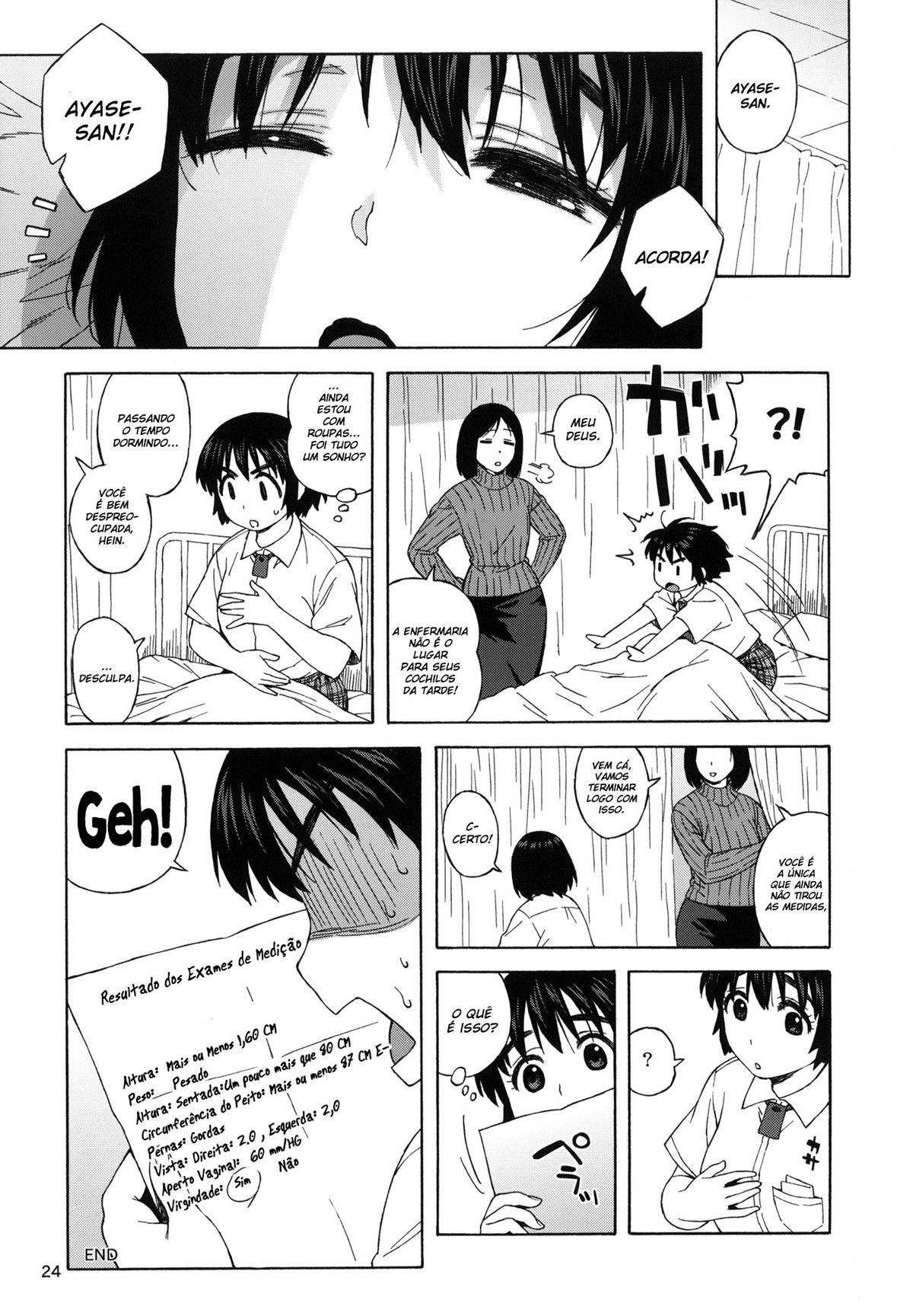 Fuuka e o Exame Físico Secreto - Foto 23