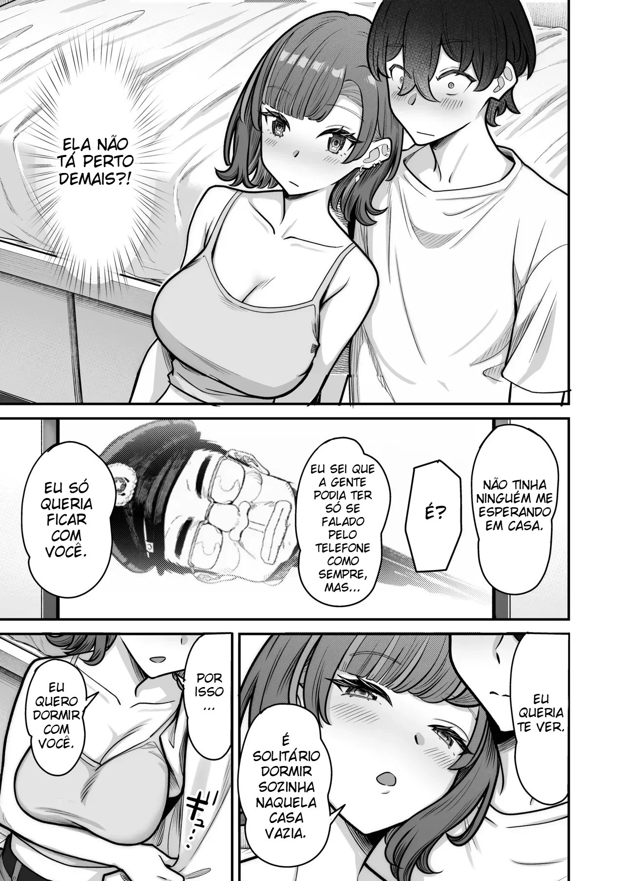 Um Romance Super Doce Com Uma Gyaru Inexpressiva - Foto 24