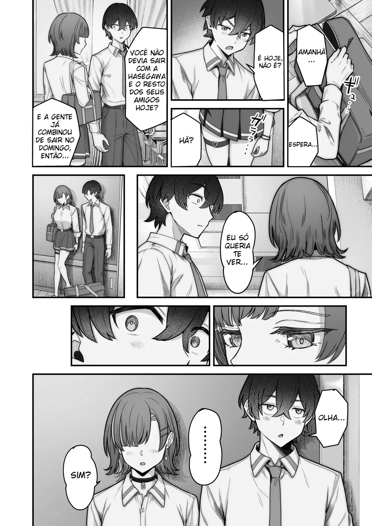 Um Romance Super Doce Com Uma Gyaru Inexpressiva - Foto 27