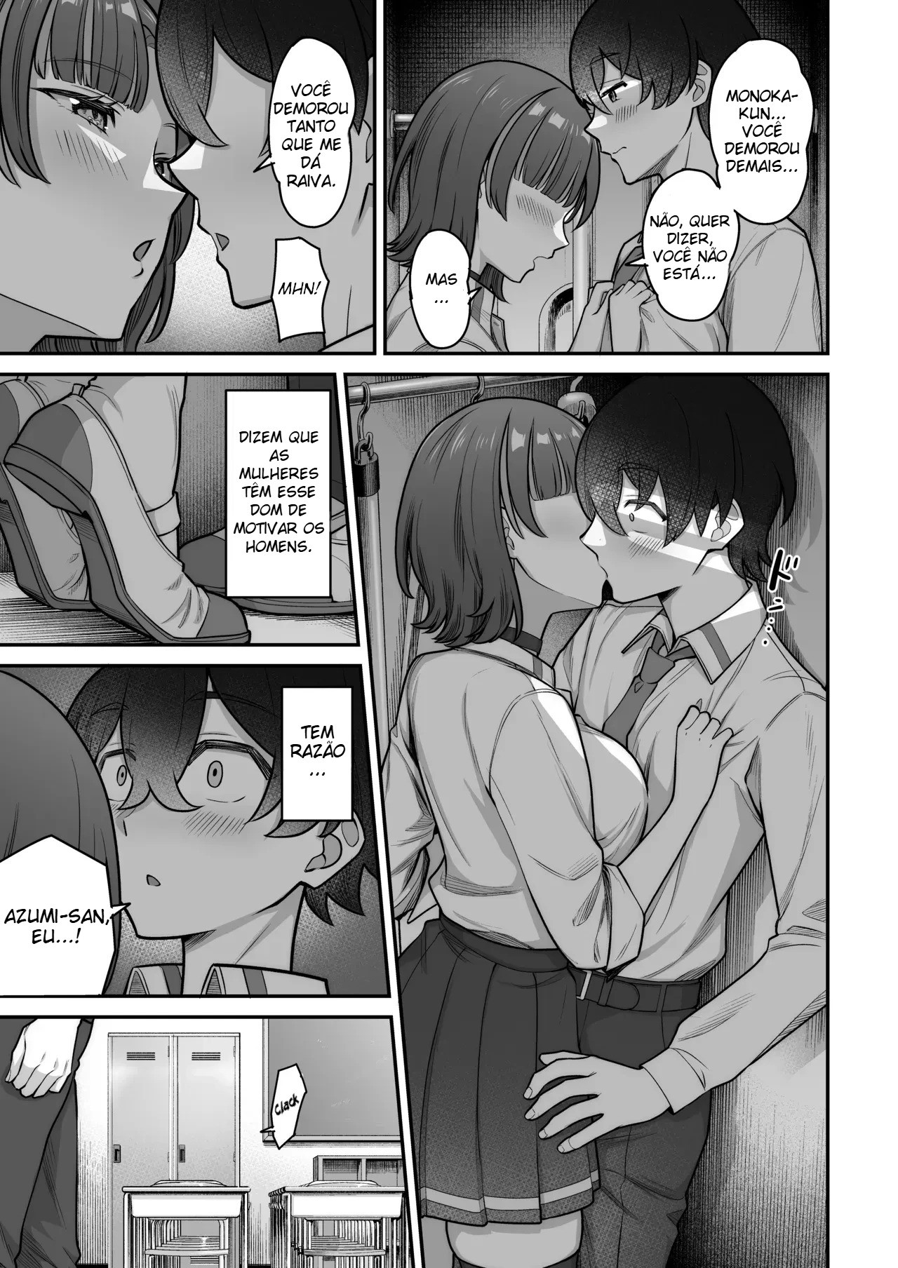 Um Romance Super Doce Com Uma Gyaru Inexpressiva - Foto 32