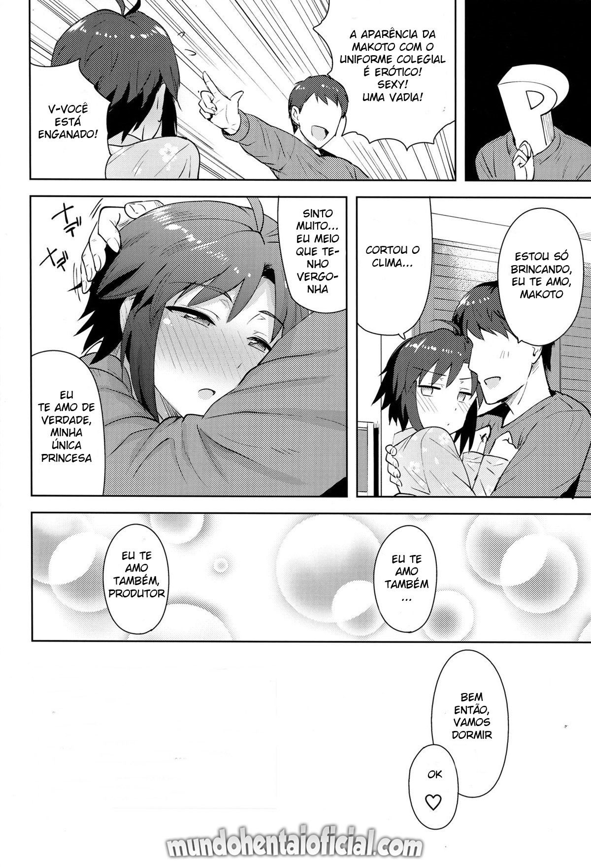 Makoto e um uniforme - Foto 33