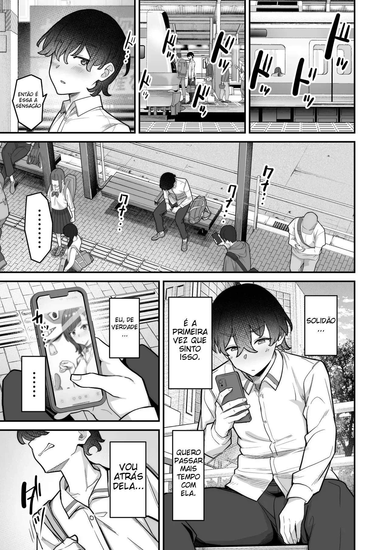 Um Romance Super Doce Com Uma Gyaru Inexpressiva - Foto 34